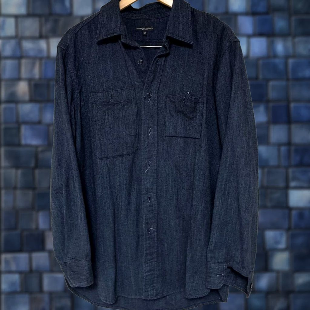 Engineered Garments ENGINEERED GARMENTS DENIM SHIRT SIZE M MULTICOLOR MEN USED Size US M / EU 48-50 / 2 - 1 Thumbnail