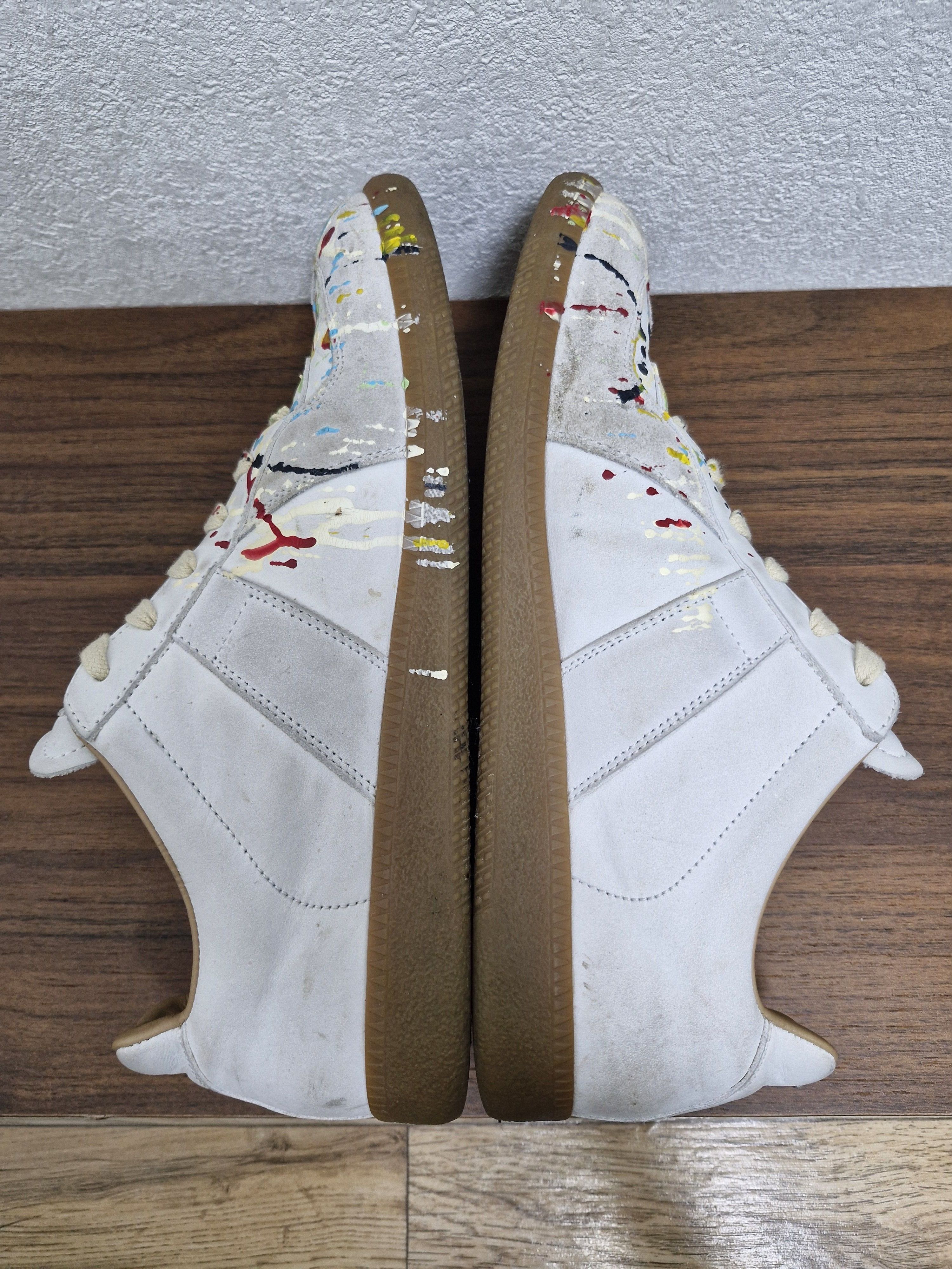 Maison Margiela MAISON MARGIELA Paint Splatter GATs Size US 8 / EU 41 - 8 Thumbnail