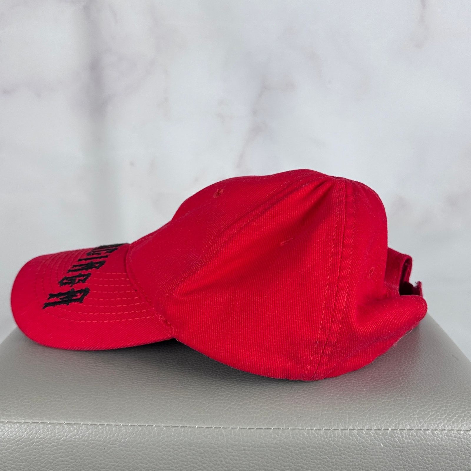 Balenciaga Red Tattoo Hat Size ONE SIZE - 3 Thumbnail
