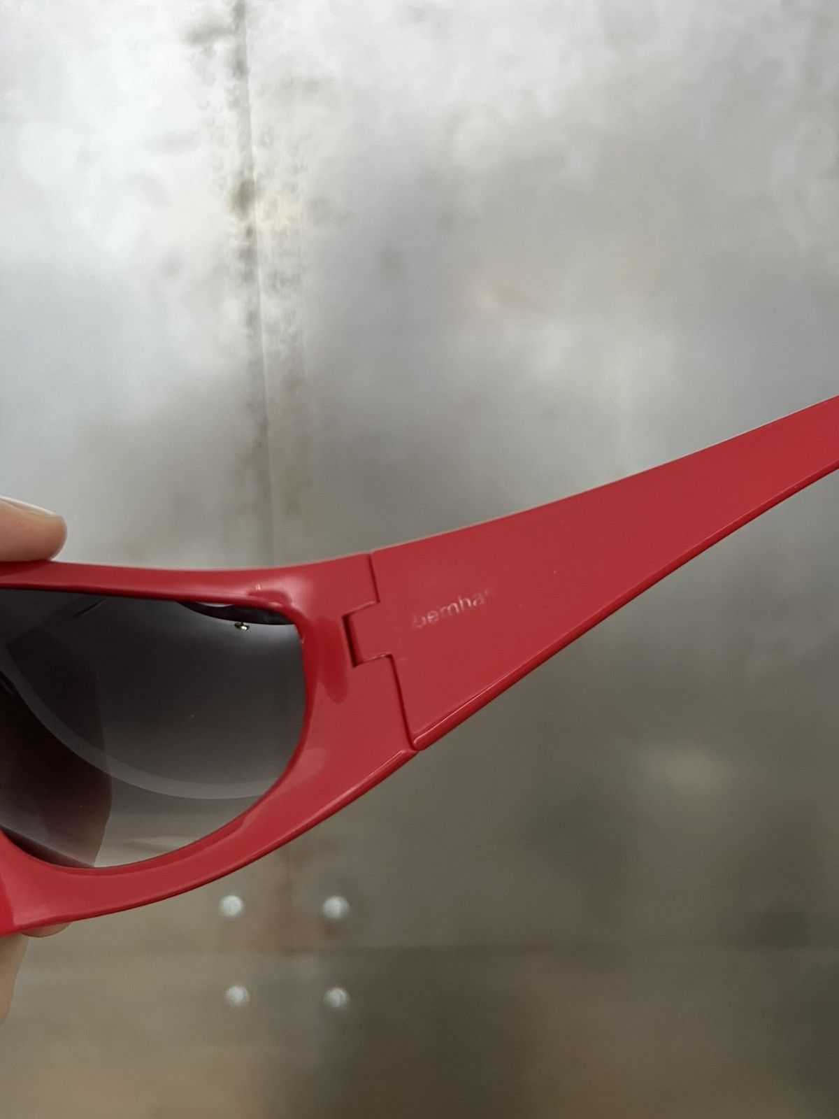 Bernhard Willhelm × Linda Farrow Bernhard Willhelm x Linda Farrow Steve Lacey Sunglasses Size ONE SIZE - 3 Thumbnail