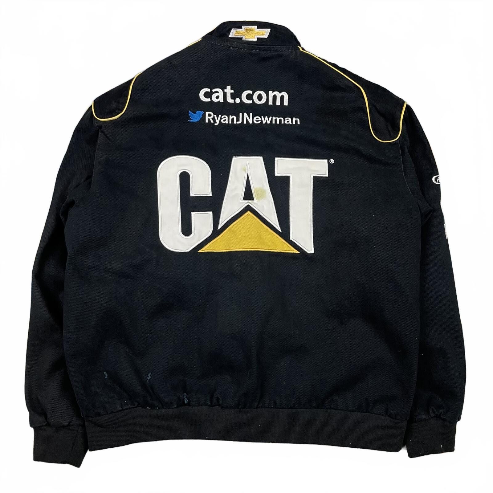 NASCAR VINTAGE JH DESIGN NASCAR RYAN NEWMAN CAT RACING JACKET XL Size US XL / EU 56 / 4 - 2 Thumbnail