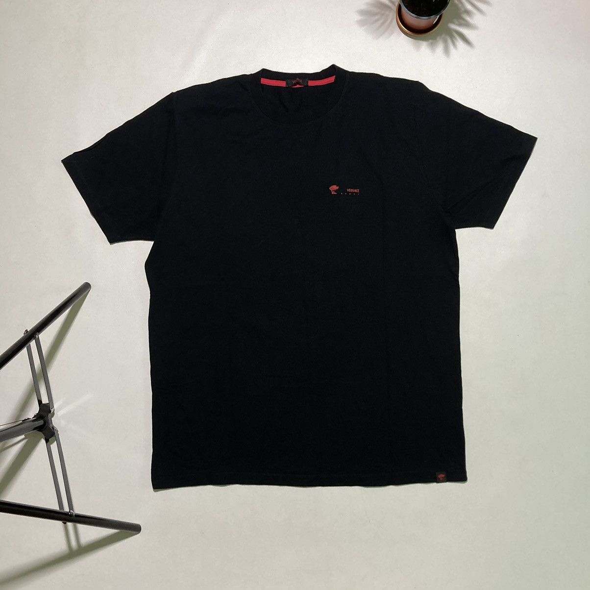 Versace Vintage 90s Versace Sport Tee T Shirt Size US L / EU 52-54 / 3 - 1 Thumbnail