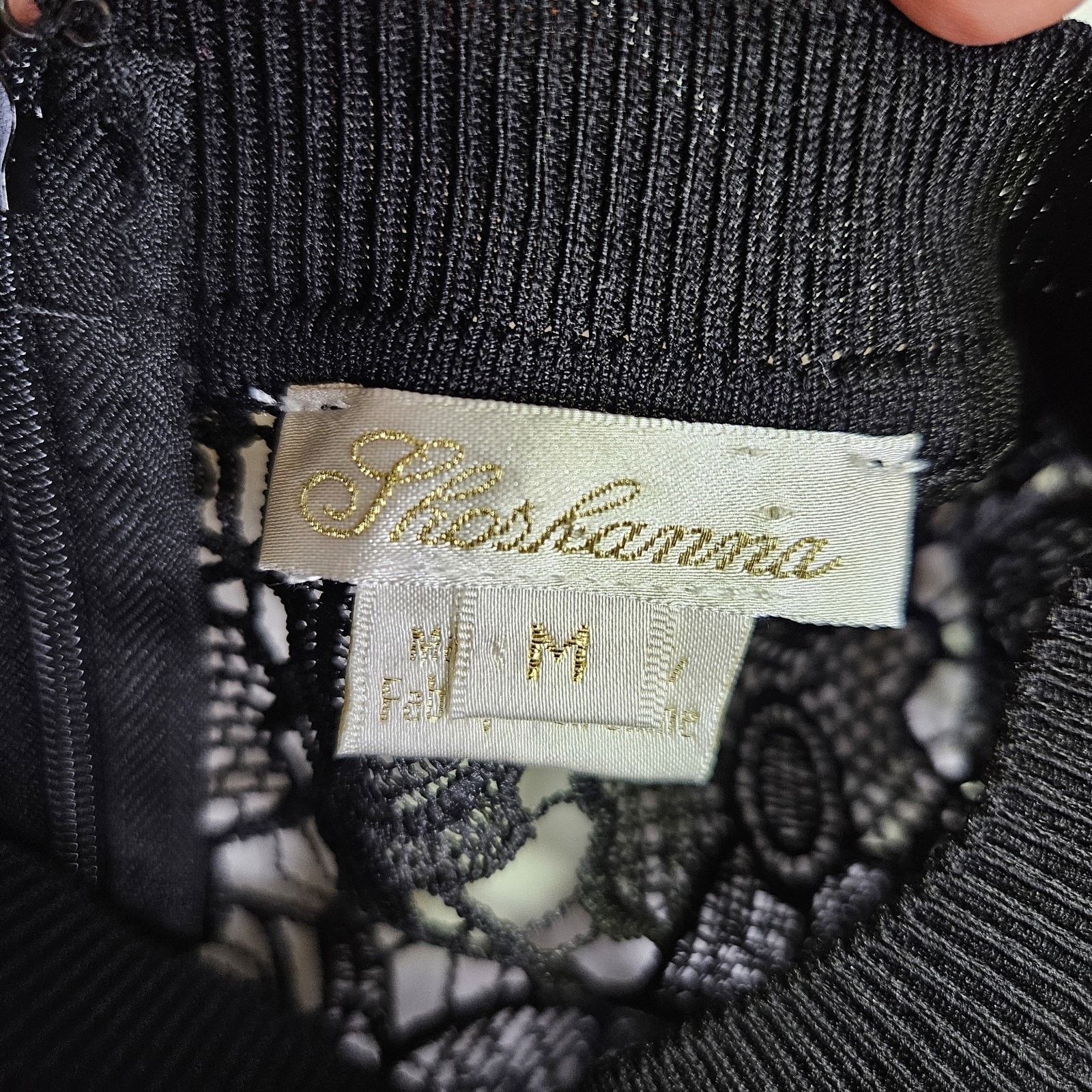 Other Shoshanna Sandra Dress M Black Whimsigoth Size M / US 6-8 / IT 42-44 - 13 Thumbnail