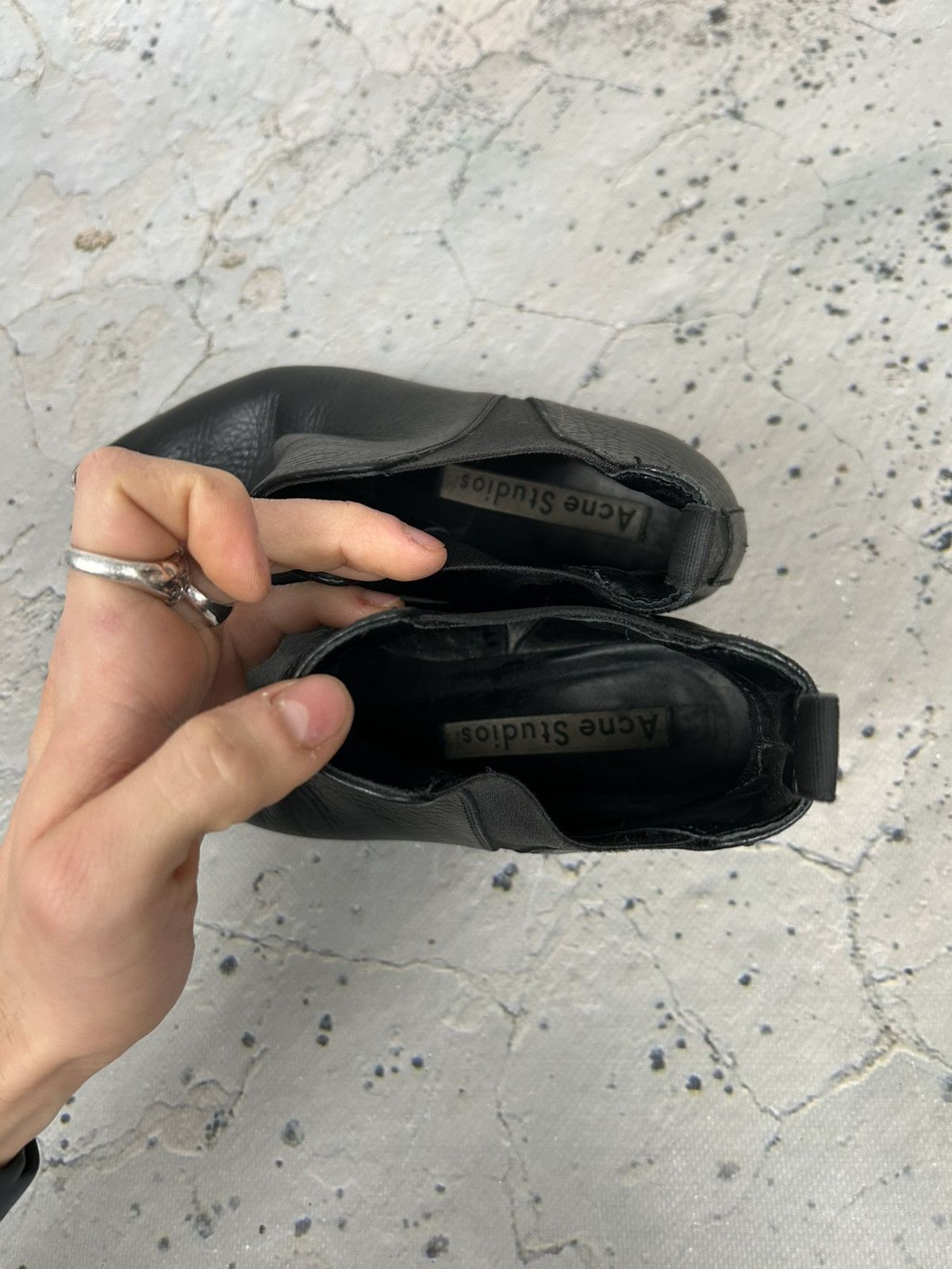 Acne Studios Acne Studios Vero Cuoio Leather Shoes Heels Avant Garde Size US 6 / IT 36 - 9 Thumbnail