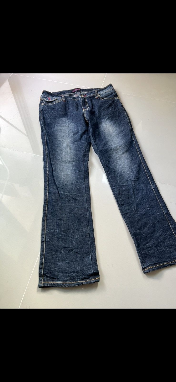 Japanese Brand Mer-Lassette Japanese Y2K Denim Jeans Size US 34 / EU 50 - 6 Thumbnail