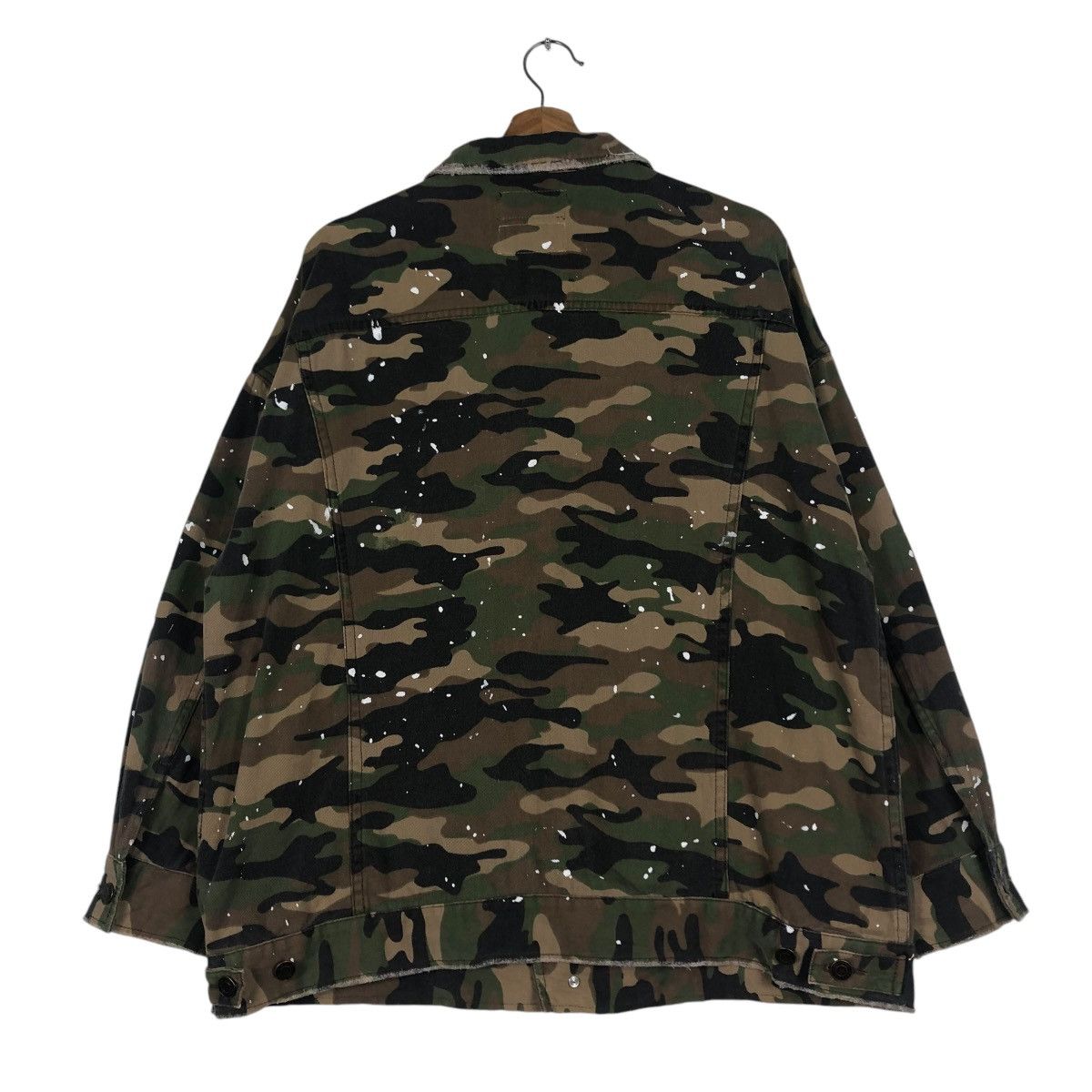 Japanese Brand 🔥BUTTON JACKET CAMOUFLAGE PUNK DESIGN HYPE ACE JAPAN Size US M / EU 48-50 / 2 - 8 Thumbnail