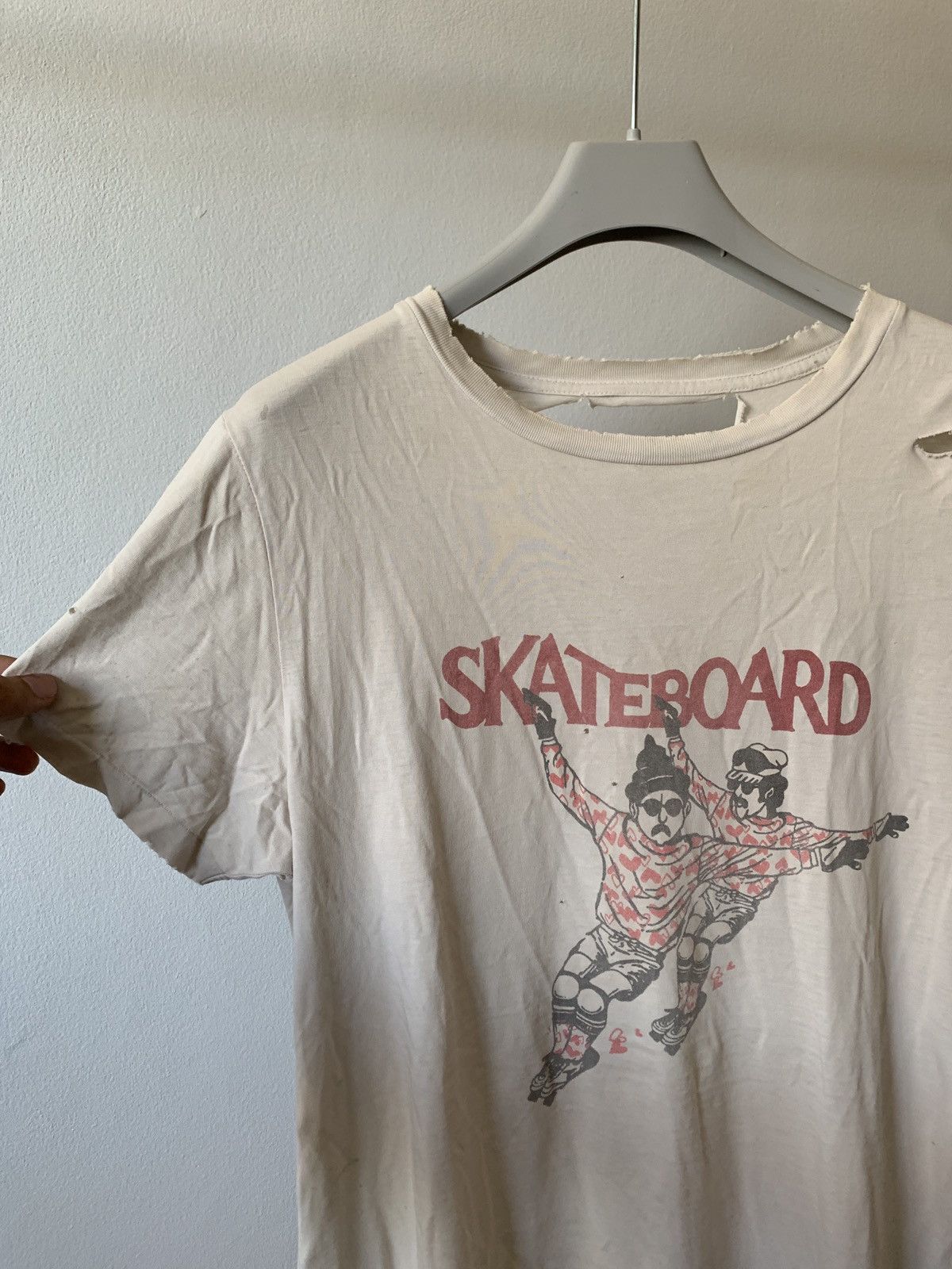 Vintage Thrashed Vintage Skateboard T-Shirt Distressed Grunge Size US M / EU 48-50 / 2 - 3 Thumbnail