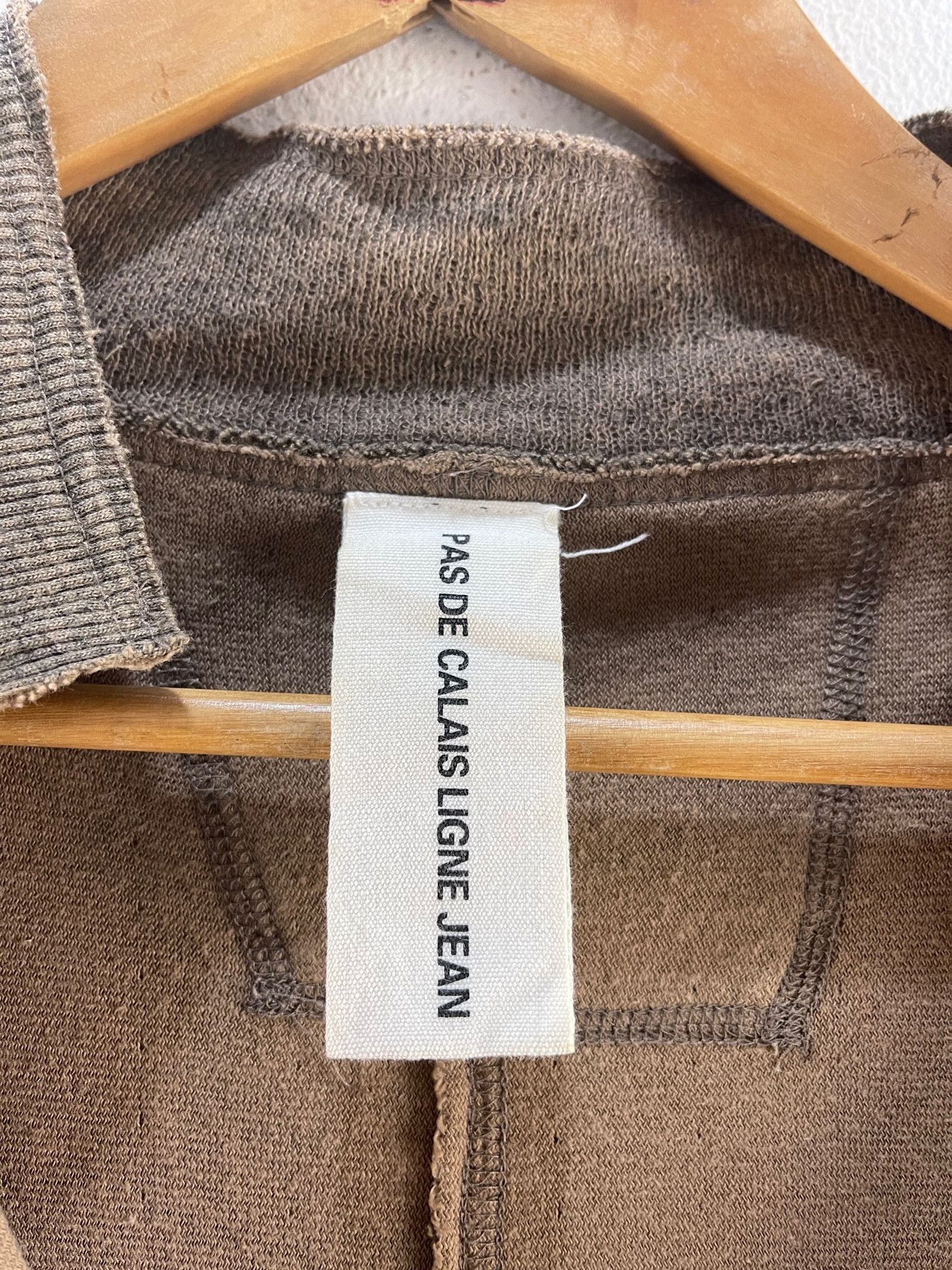 Pas de Calais Pas De Calais Ligne Jean Cardigan Size XS / US 0-2 / IT 36-38 - 8 Thumbnail