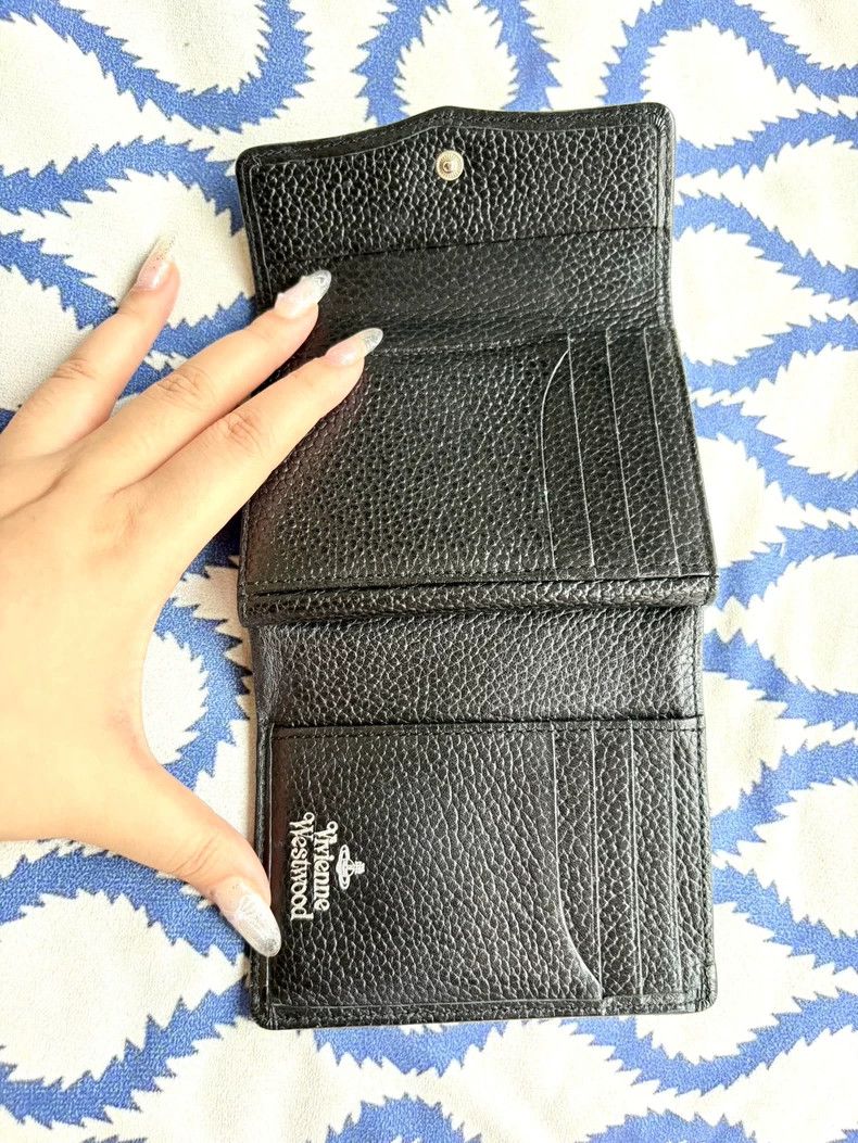 Vivienne Westwood Vivienne Westwood Black leopard print gold buckle wallet c Size ONE SIZE - 9 Thumbnail