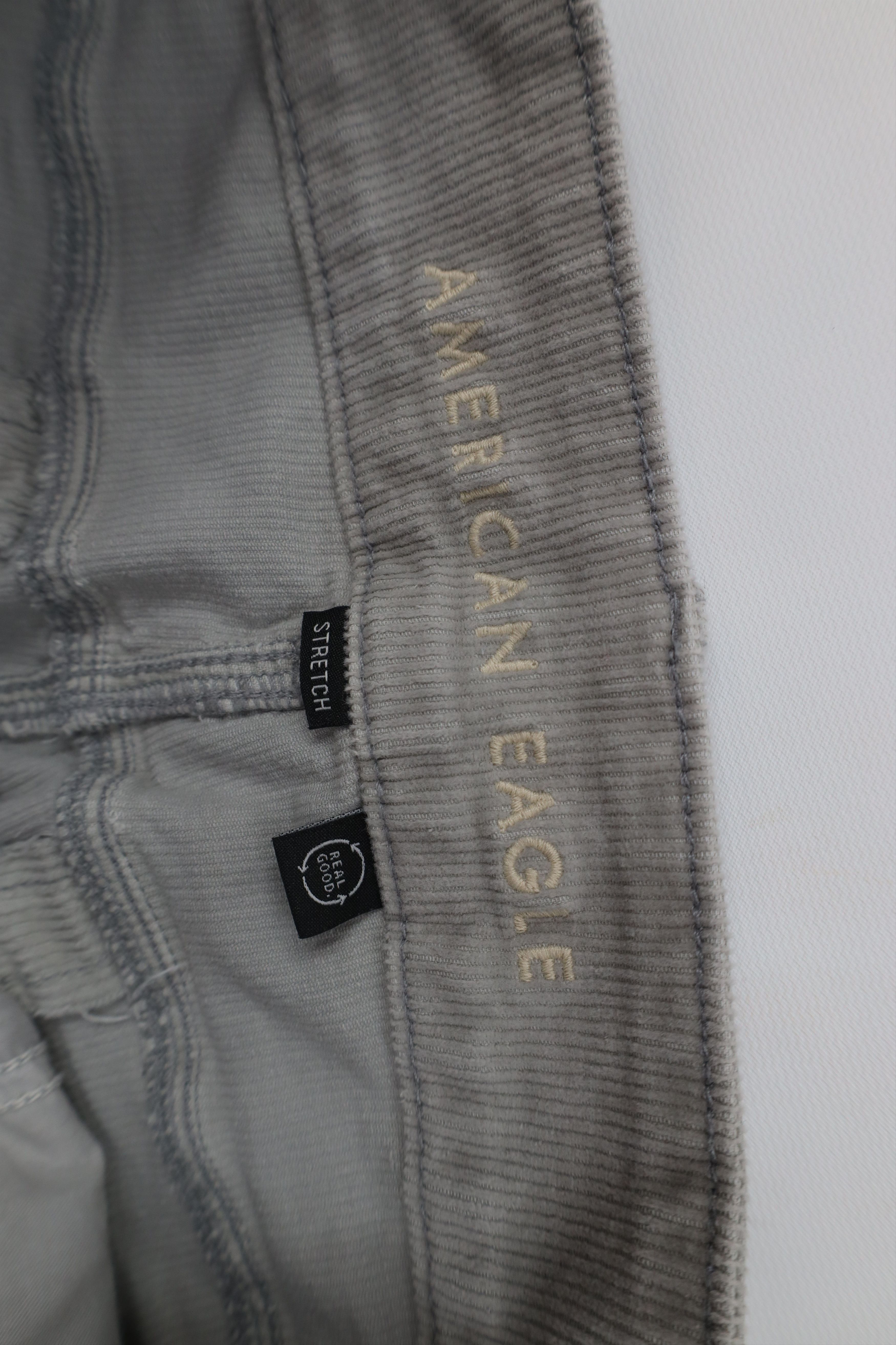 American Eagle Outfitters Vintage Y2K American Eagle Bootcut Corduroy Pants Gray Size 28" / US 6 / IT 42 - 8 Thumbnail