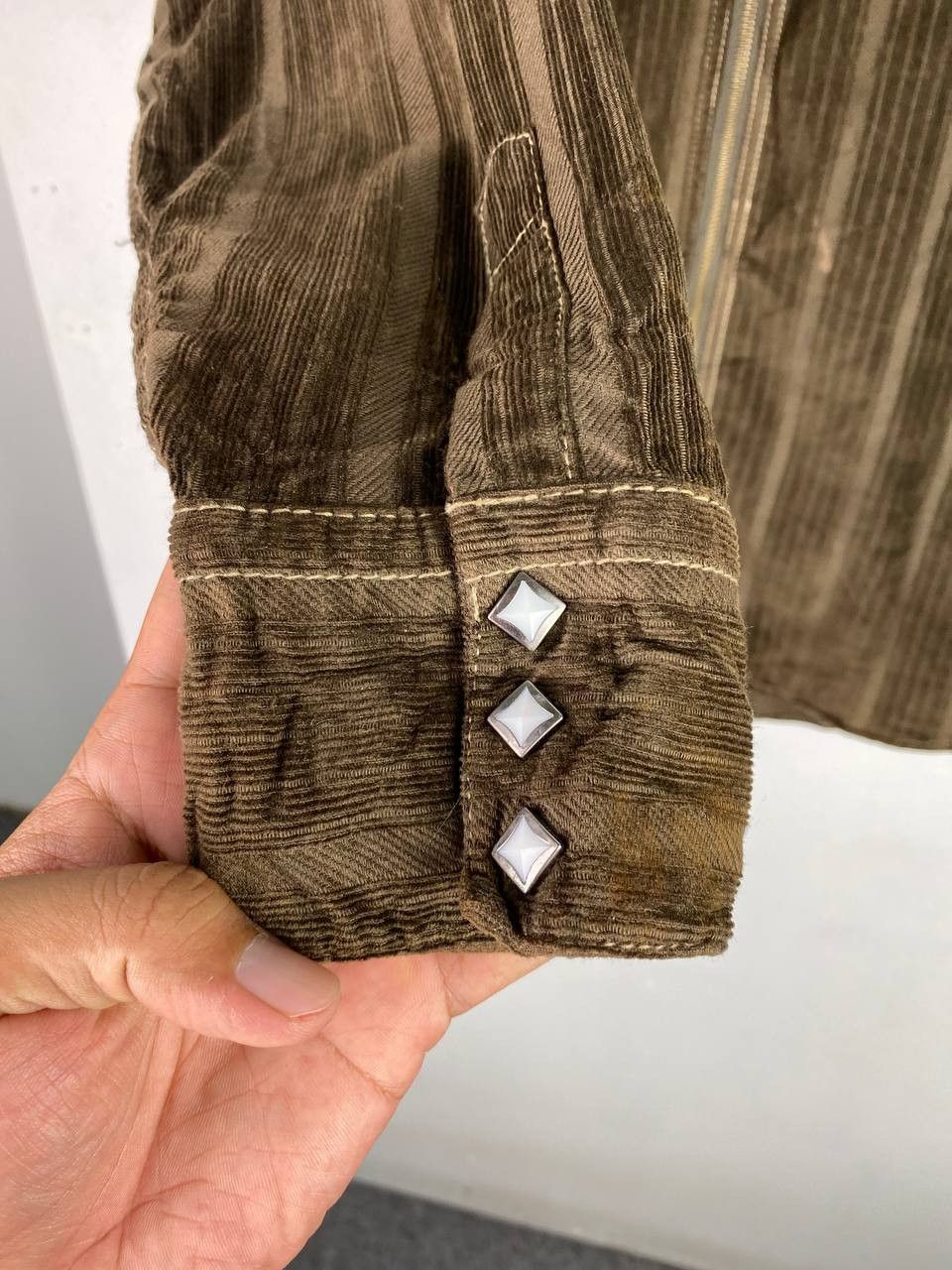 Japanese Brand japanese brand velvet corduroy western jacket nice design Size US L / EU 52-54 / 3 - 5 Thumbnail