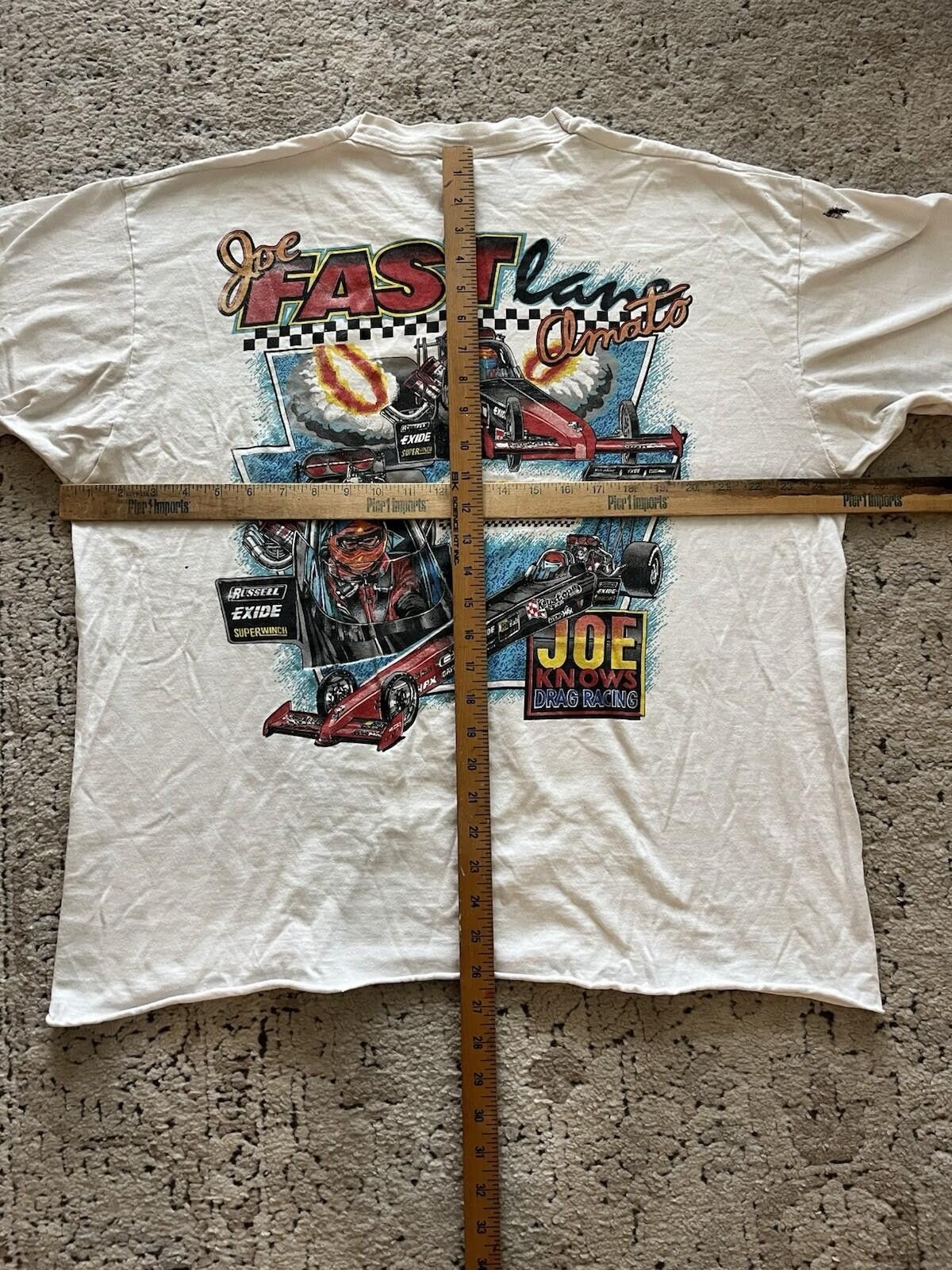 Fruit Of The Loom VTG Joe Amato NHRA Top Fuel Dragster Tee XXL USA⁠ Size ONE SIZE - 8 Thumbnail