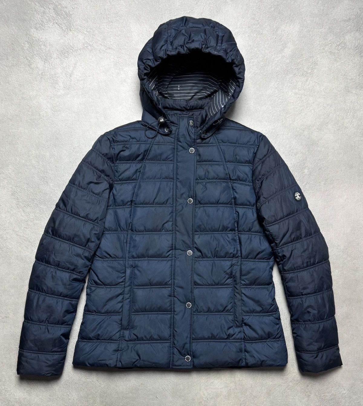 Barbour Barbour Lagan Down Quilted Hooded Jacket Size M / US 6-8 / IT 42-44 - 1 Thumbnail