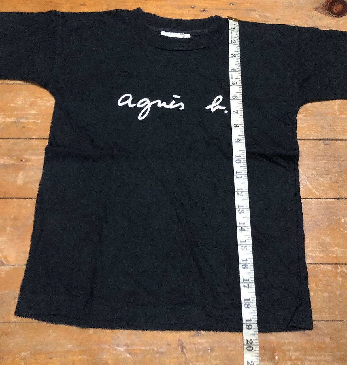 Designer × Vintage × agnes b. Hype 90s Agnes B Enfant Paris Kids Printed Tee Size XXS / US 00 / IT 34 - 9 Thumbnail