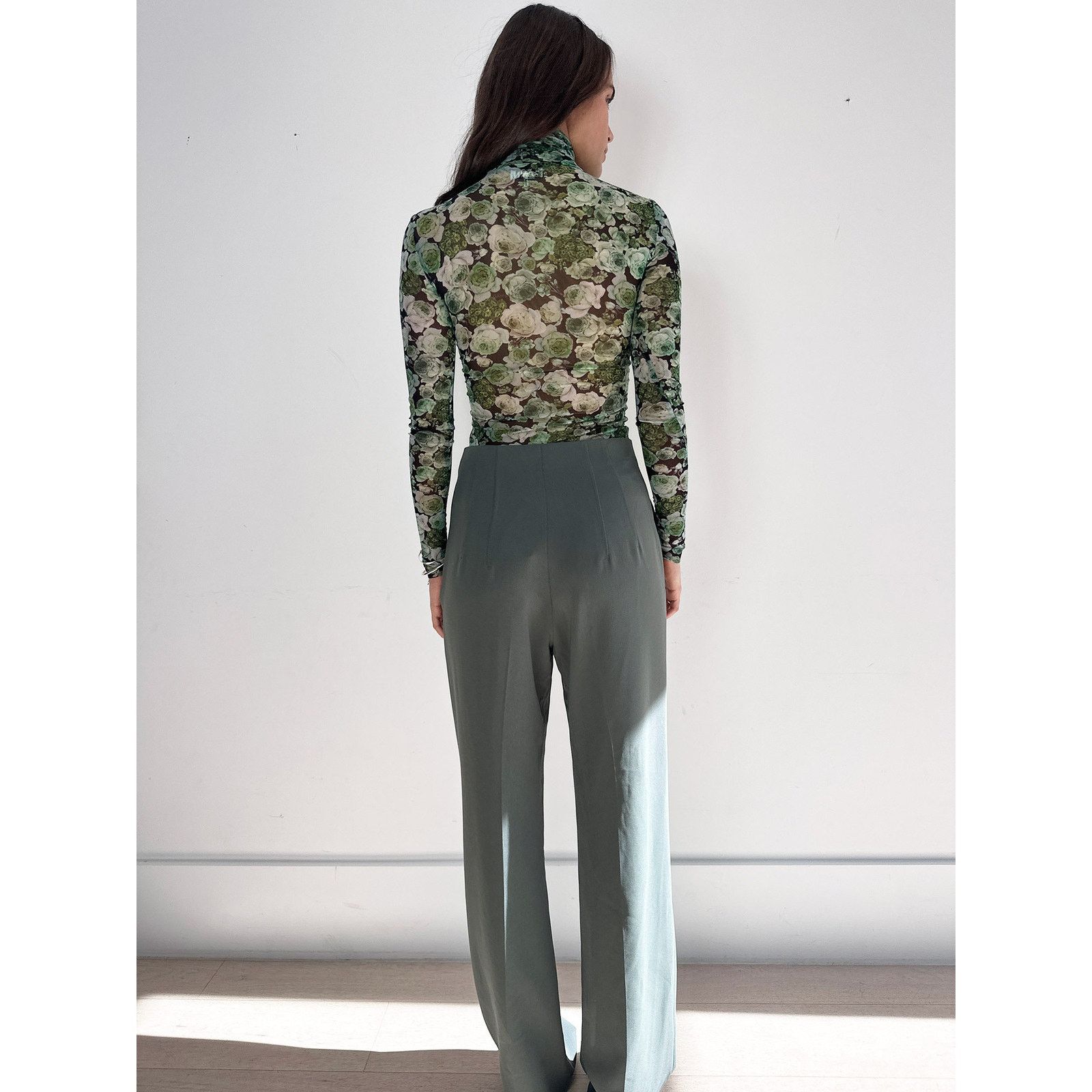 Scanlan Theodore Scanlan Theodore Tailored Crepe Trouser Size 28" / US 6 / IT 42 - 4 Thumbnail
