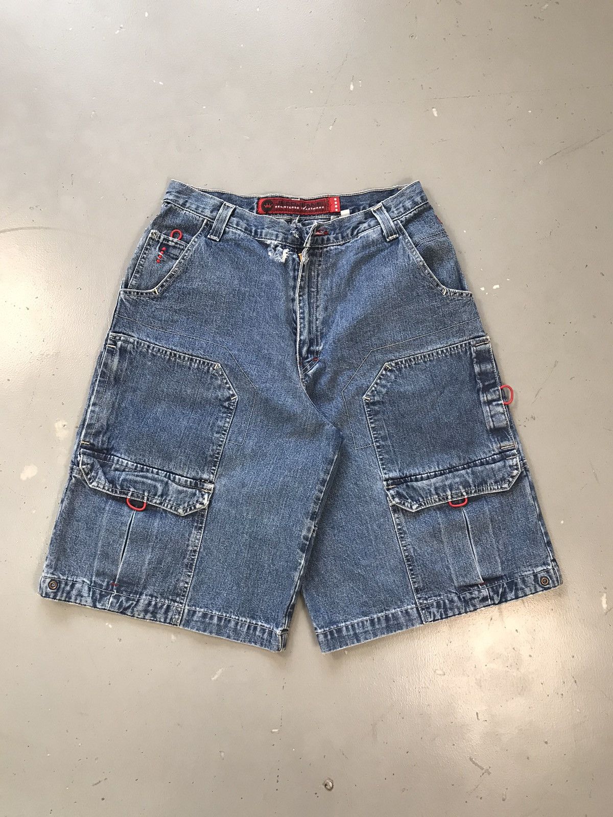 Vintage 90s Jnco SpellOut denim jort
