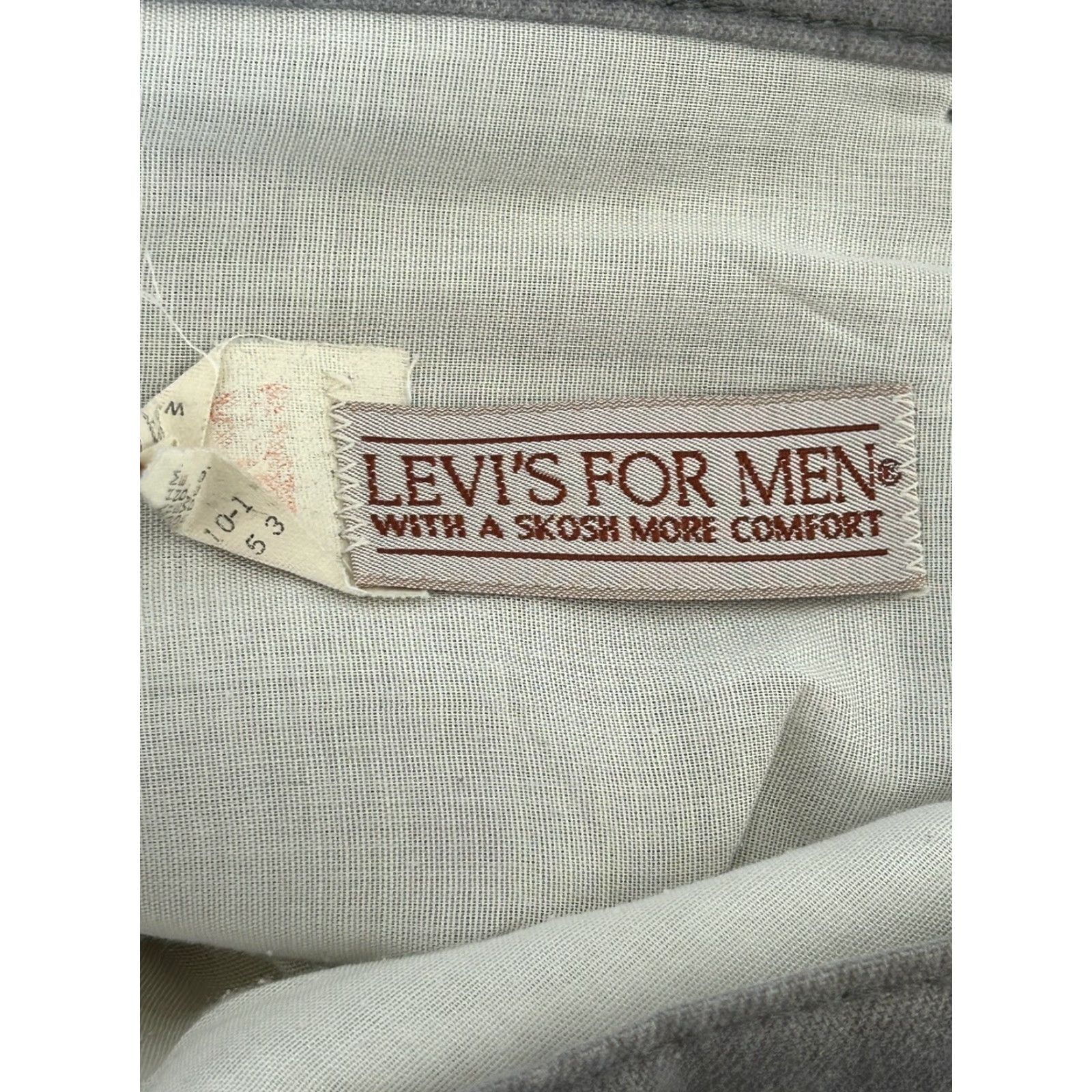 Levi's VINTAGE Levi's Jeans Gray 36x30 Regular Straight Mens 5-Pocket Denim Dark Wash Zip Belt Loops 100% Cotton USA 500 Series Size US 36 / EU 52 - 4 Thumbnail