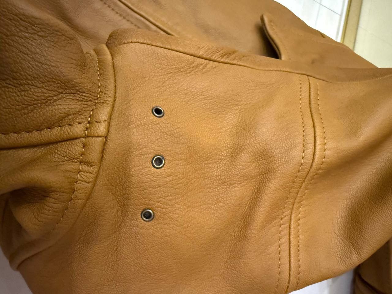 Levi's Vintage Clothing Levi's Vintage Clothing LVC 1940 Leather Coat CARAMEL BROWN Size US XS / EU 42 / 0 - 9 Thumbnail