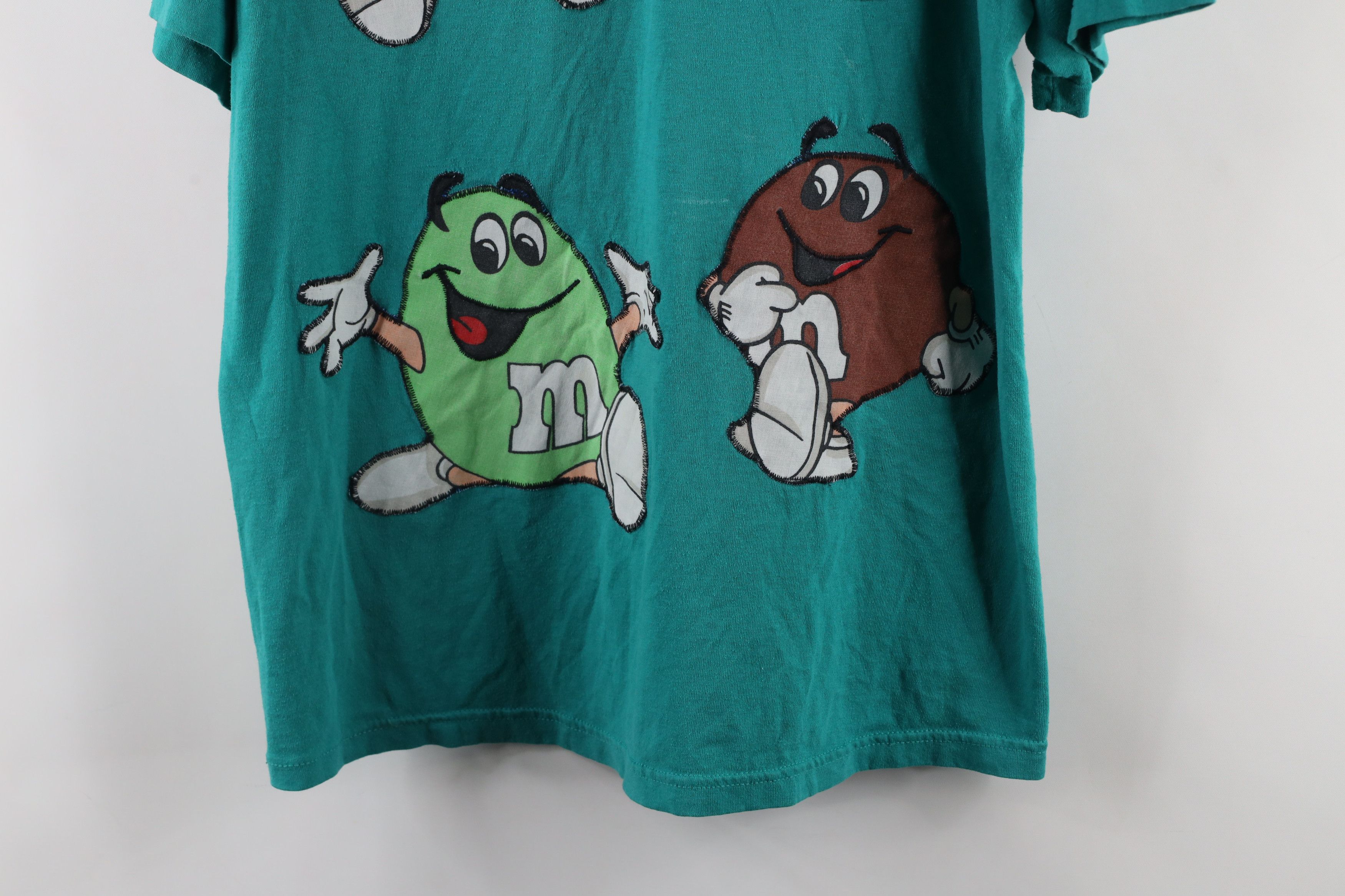 Vintage Vintage 90s Mars Candy M&Ms Short Sleeve T-Shirt USA Size L / US 10 / IT 46 - 3 Thumbnail