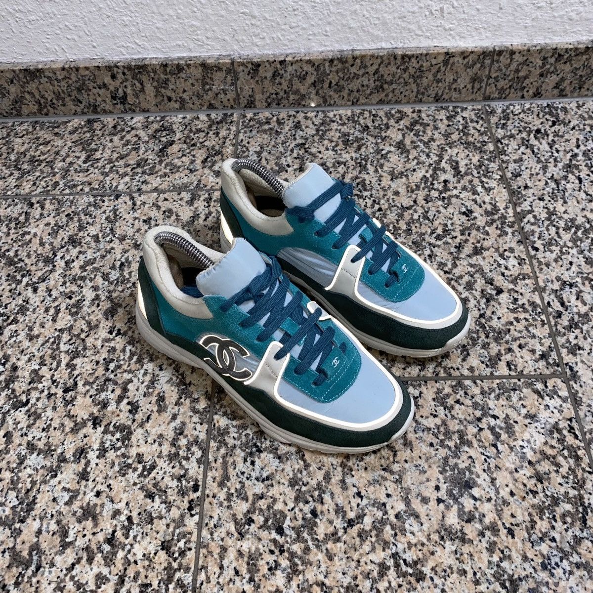Chanel Chanel Sneakers Suede Nylon Reflective (2019) Size US 6.5 / EU 39-40 - 5 Thumbnail