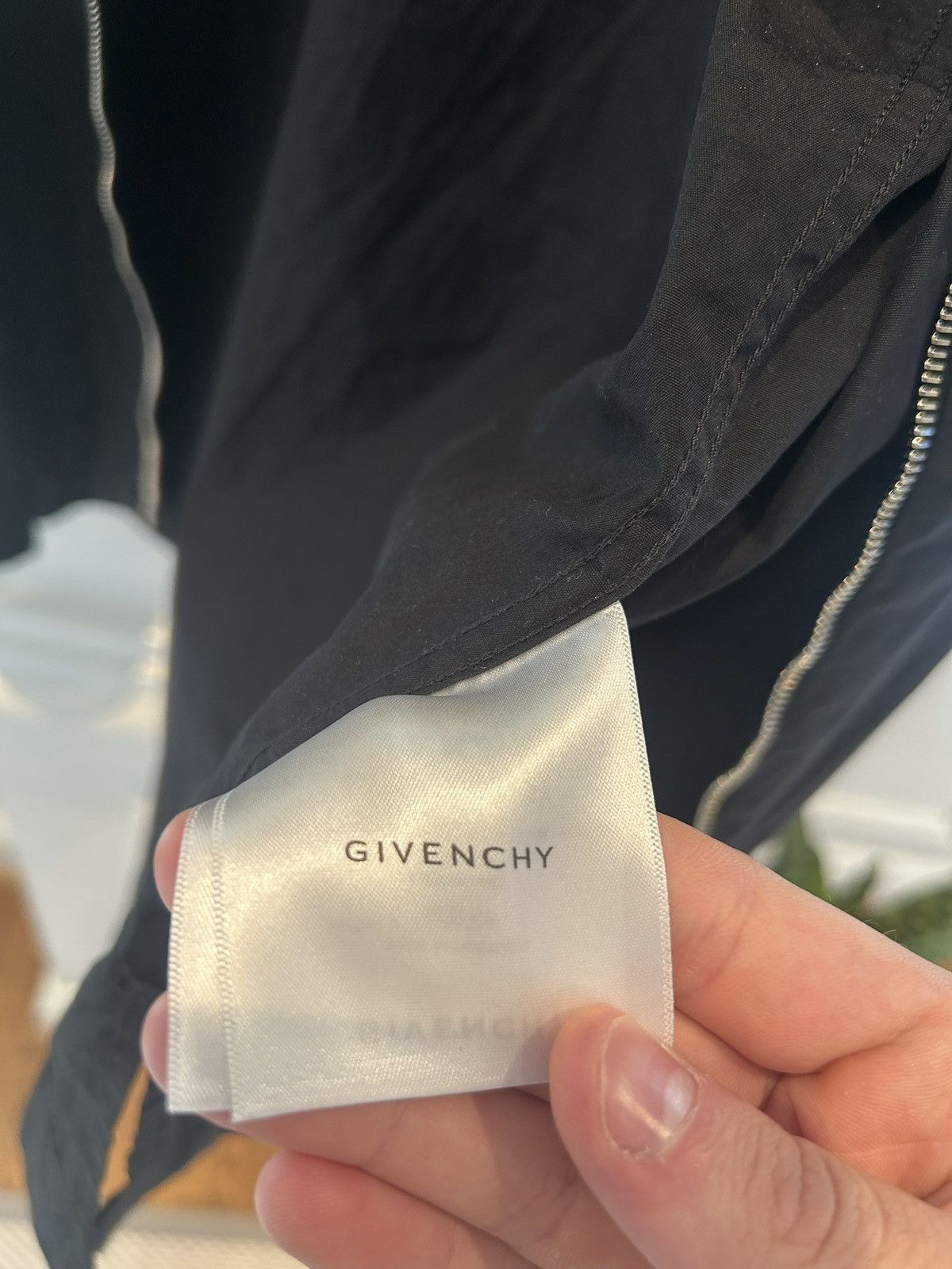 Givenchy Givenchy Motif Zip Up Shirt (see description) Size US XS / EU 42 / 0 - 4 Thumbnail