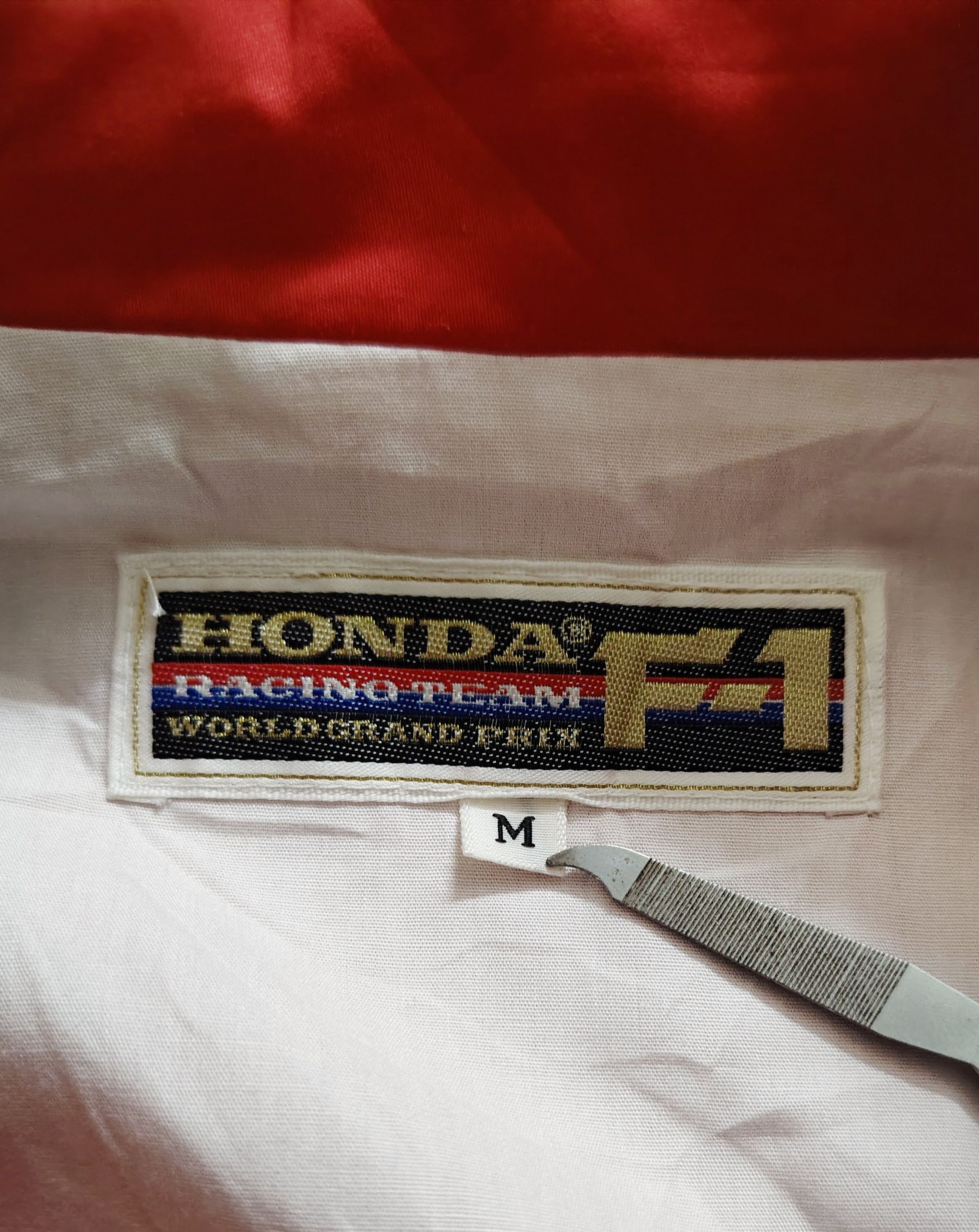 Honda DEADSTOCK 80s Honda Formula One JDM market racing jacket Size US M / EU 48-50 / 2 - 10 Thumbnail