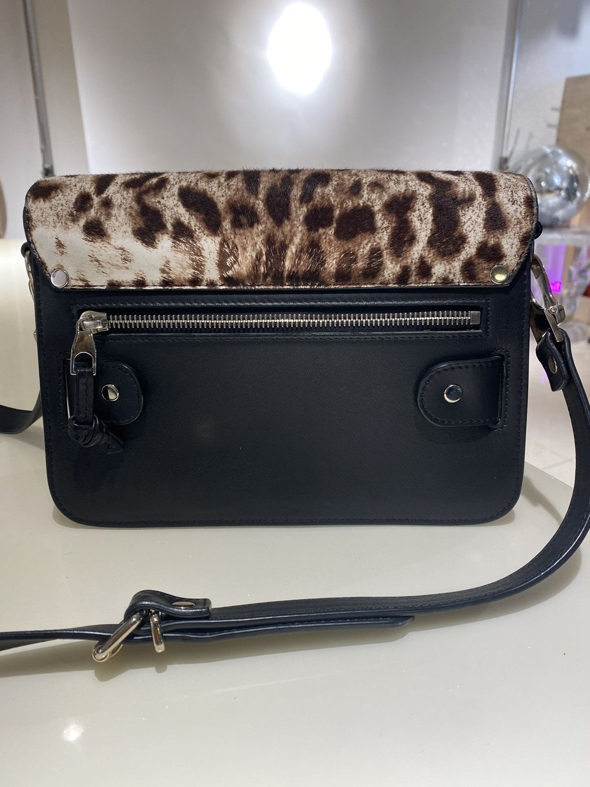 Proenza Schouler Proenza Calf Hair Leopard Mini PS11 Classic Shoulder bag Size ONE SIZE - 4 Thumbnail