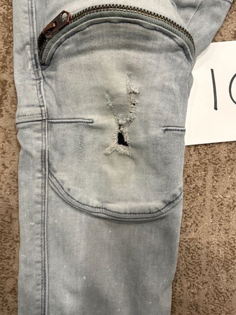 G-Star G RAW 5620 3D ZIP KNEE SKINNY Size US 33 - 2 Thumbnail