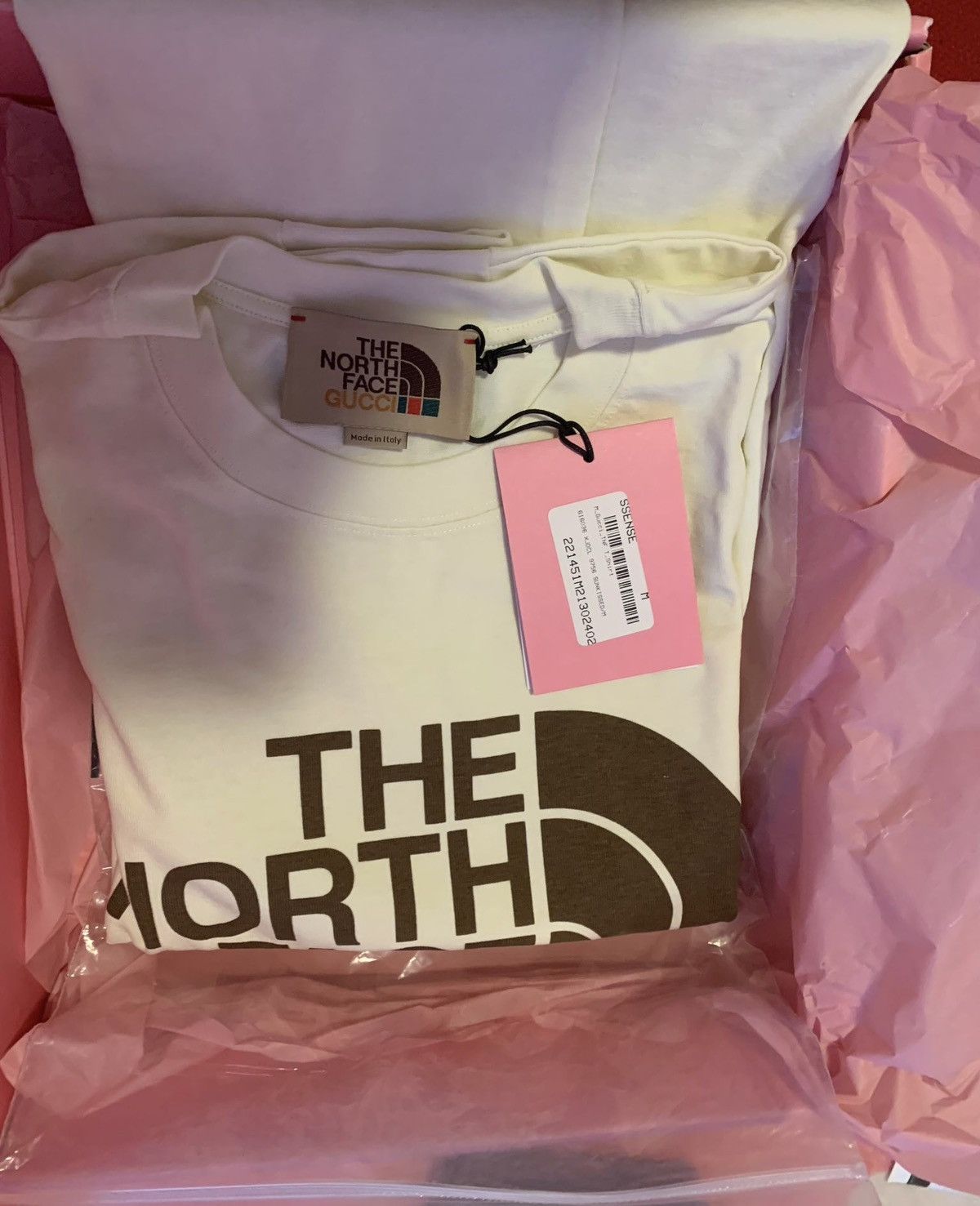 Gucci × The North Face Gucci x The North Face Tshirt Sz. M *brand new* Size US M / EU 48-50 / 2 - 6 Thumbnail