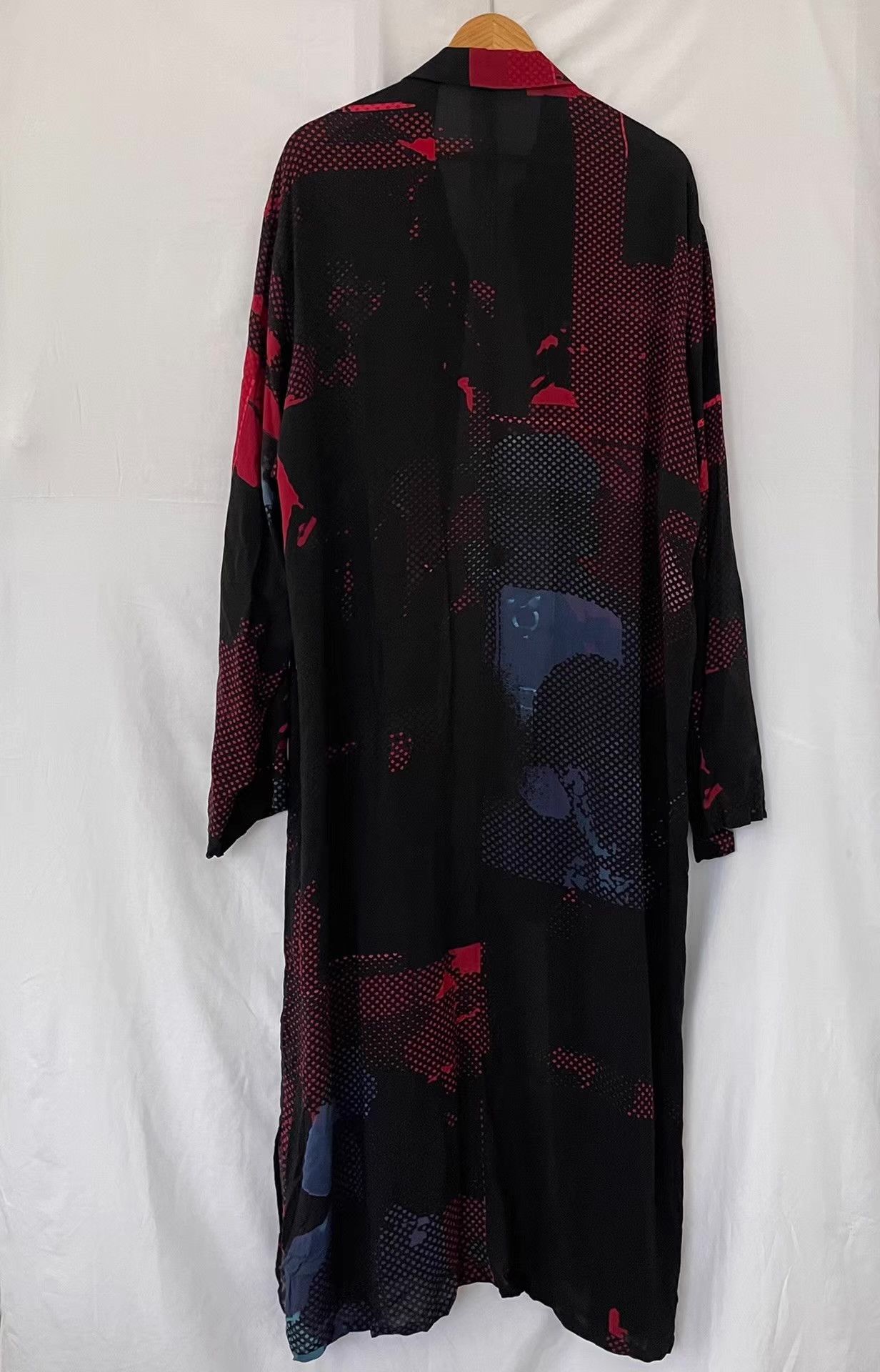 Yohji Yamamoto Yohji Yamamoto 20AW Men's Printed Long Jacket Ｑ21 Size US M / EU 48-50 / 2 - 2 Thumbnail