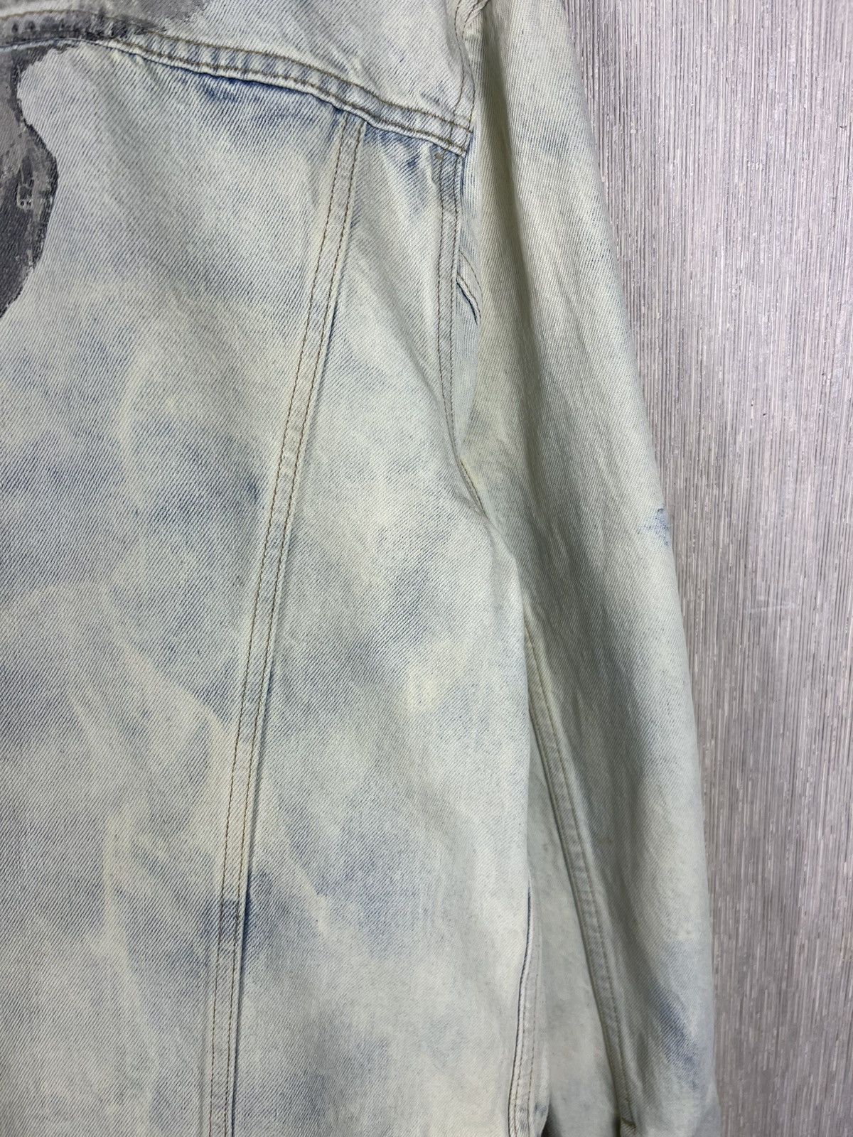 Denim & Supply Ralph Lauren Ralph Lauren denim & supply acid bleach skull denim jacket Size US M / EU 48-50 / 2 - 21 Thumbnail