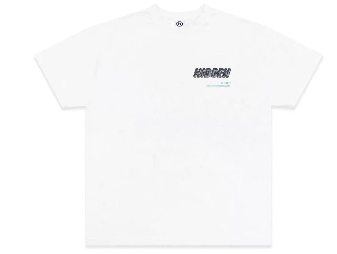 Daniel Arsham × HIDDEN Eroded H Tee Vintage Wash Blue Large Brand New Size US L / EU 52-54 / 3 - 2 Thumbnail