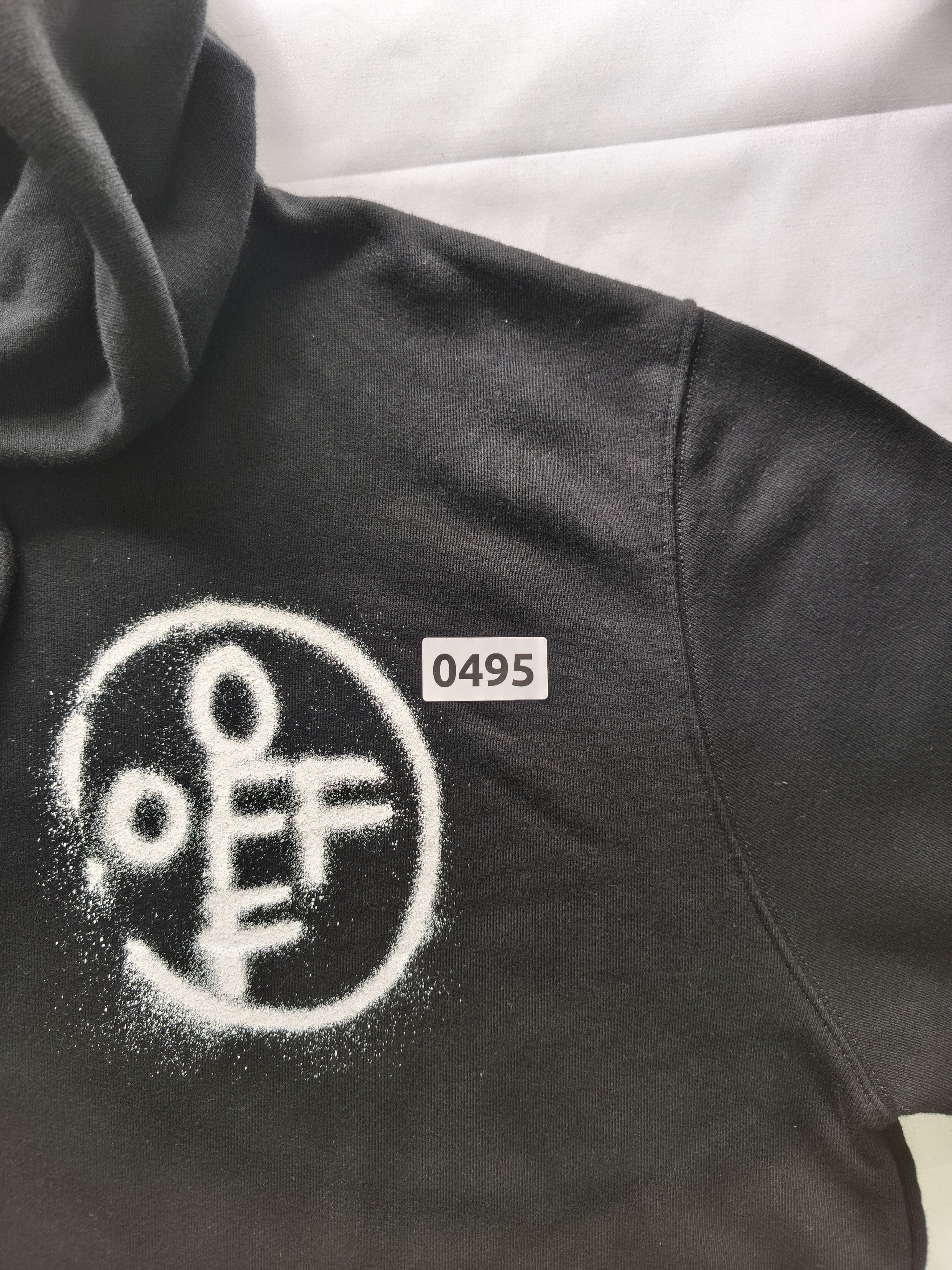 Off-White Off-White "Spray Marker Hoodie" Size US XL / EU 56 / 4 - 9 Thumbnail