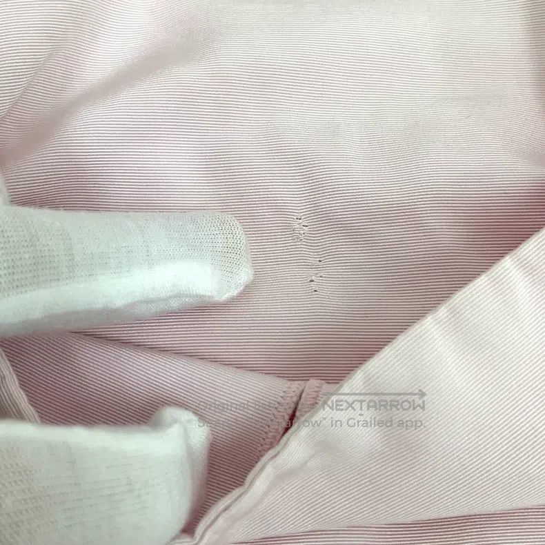 Chanel Light pink cotton lapel single-breasted long-sleeve