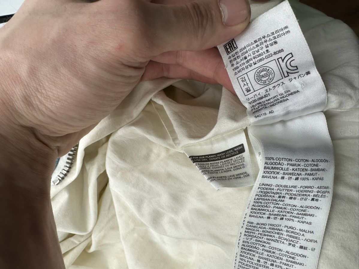 Levi's Made & Crafted × Off-White Levis x Off-White Denim Jacket Size S / US 4 / IT 40 - 13 Thumbnail