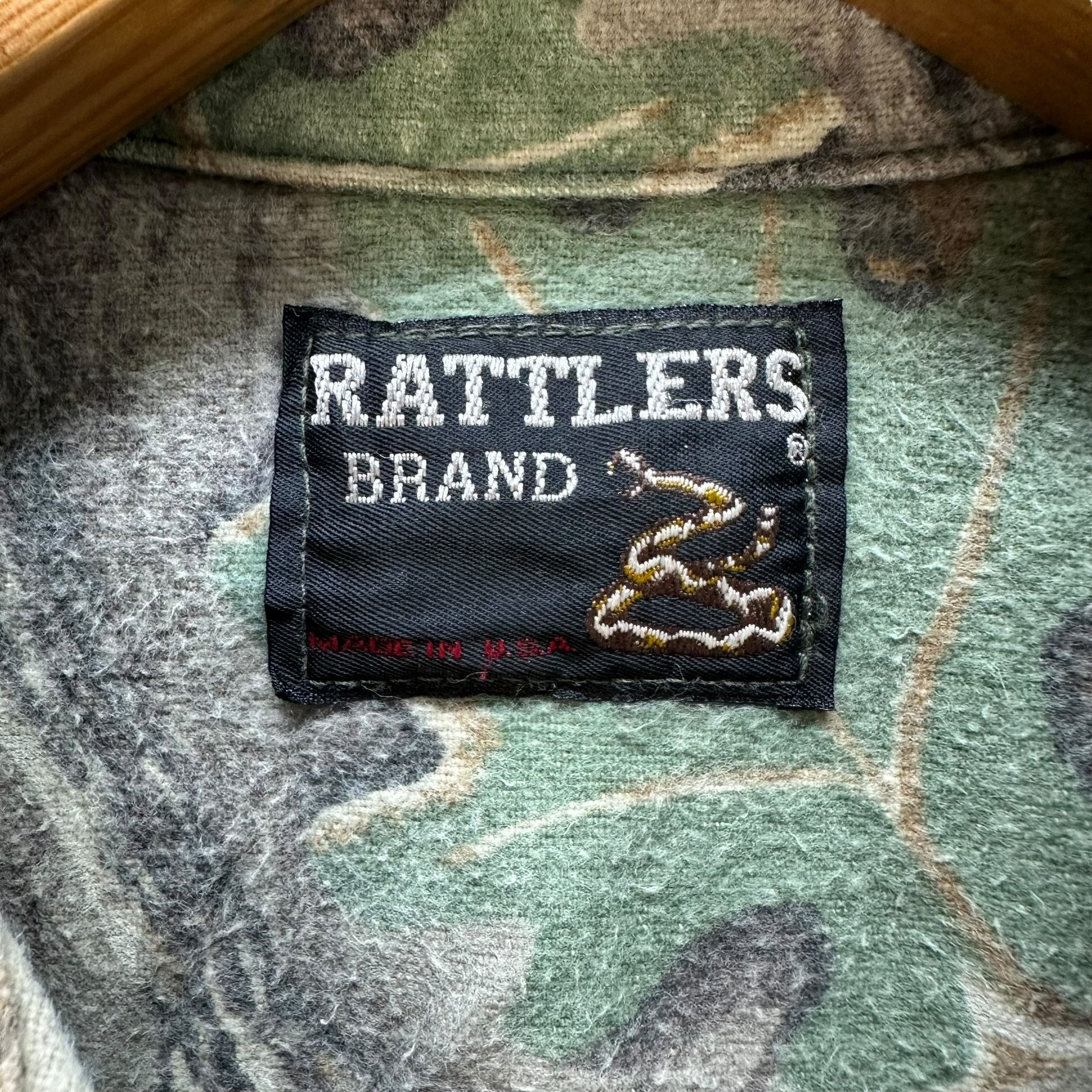 Realtree Vintage 70's RATTLERS BRAND Realtree Button Shirt #012-1420 Size US L / EU 52-54 / 3 - 7 Thumbnail