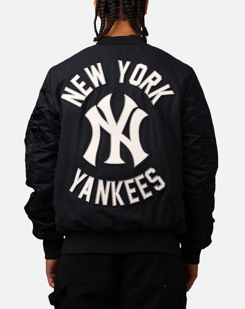 Alpha Industries × MLB × New Era Alpha Industries x New Era x MLB - NY Yankees Wool Jacket L Size US L / EU 52-54 / 3 - 4 Thumbnail