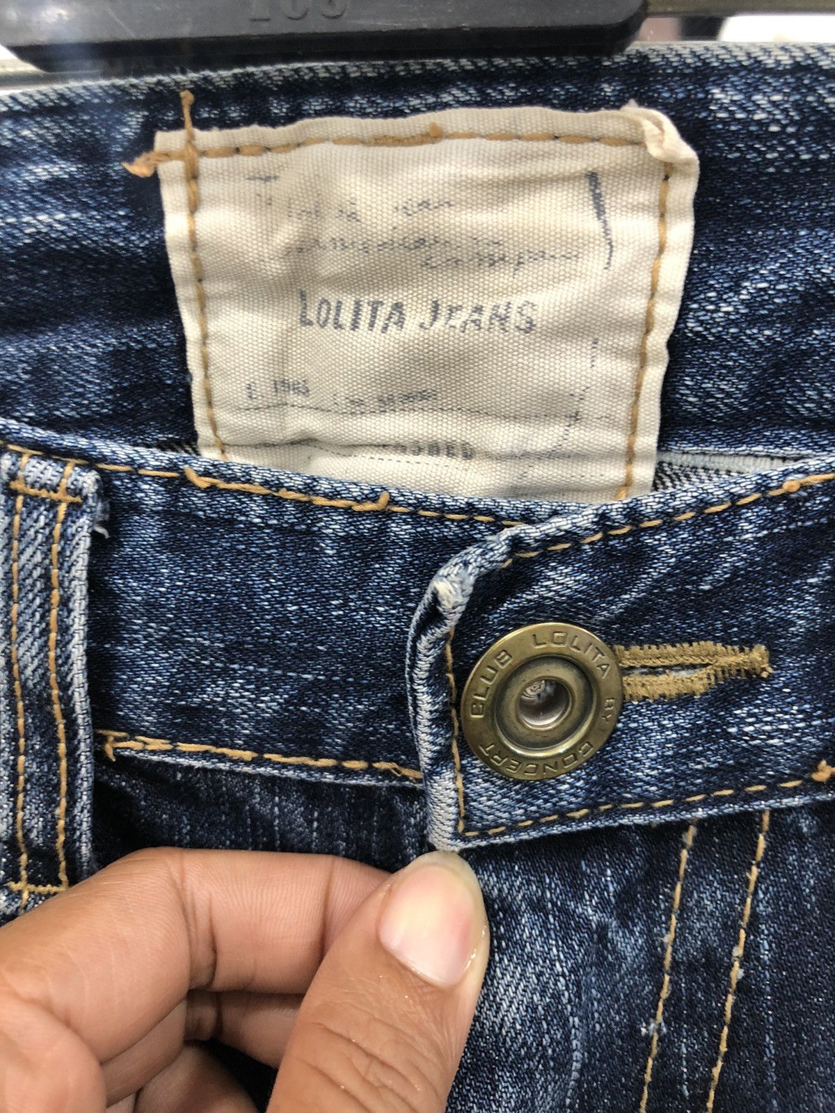 14th Addiction A travel Story from Lolita x Yoshimoto nara Denim pants Size US 31 - 6 Thumbnail