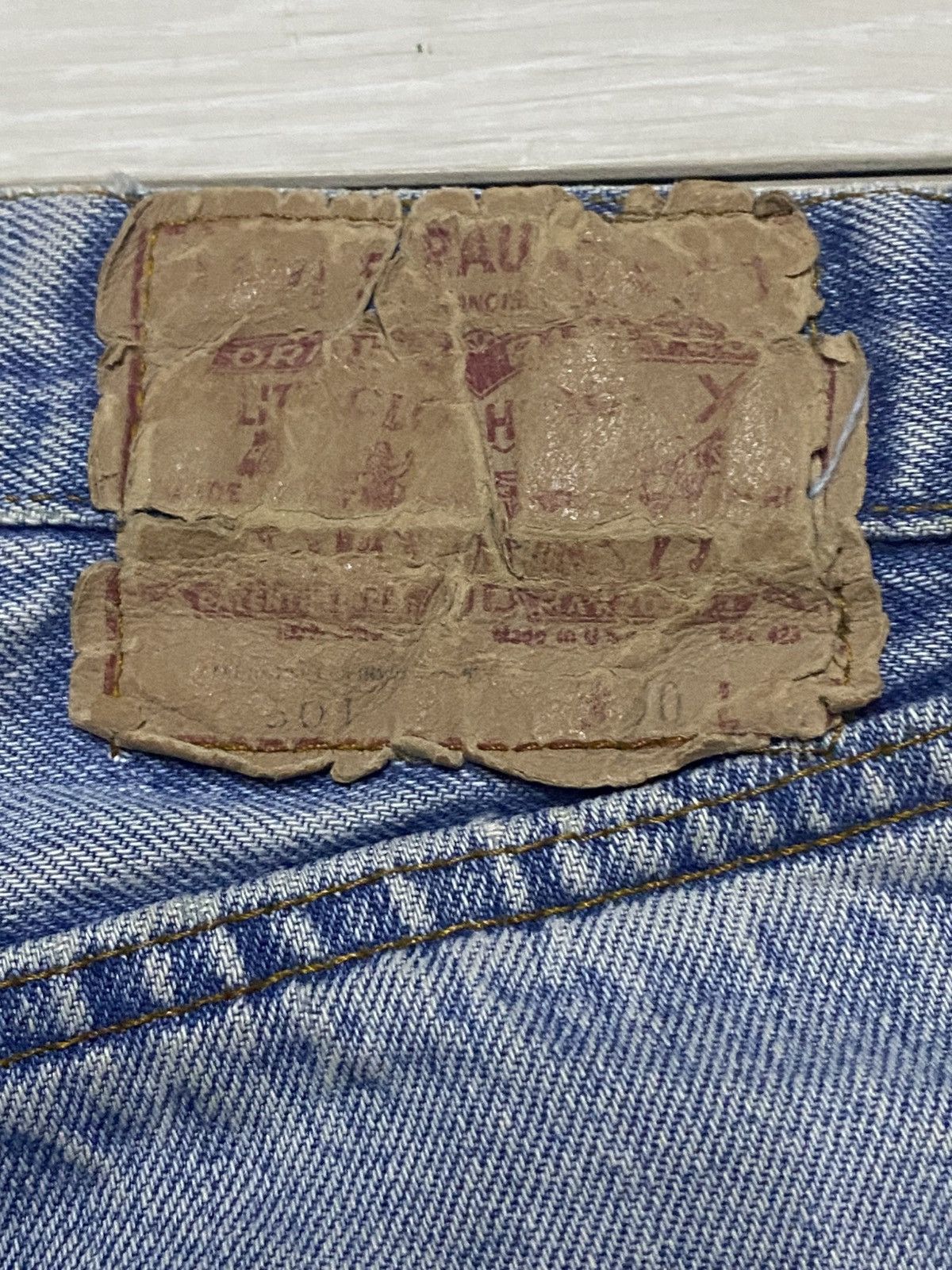 Levi's Levis 501 60s ButtonFly no.6 Selvedge Jeans Size US 28 / EU 44 - 19 Thumbnail
