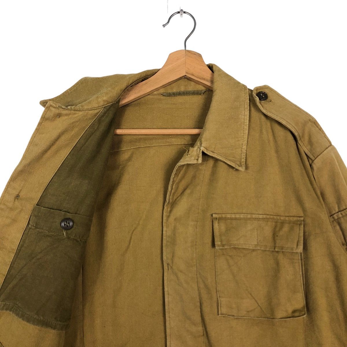 Vintage 🔥Vintage Aviator U.S.N Inspector Cargo Multi Pocket Jacket Size US M / EU 48-50 / 2 - 9 Thumbnail