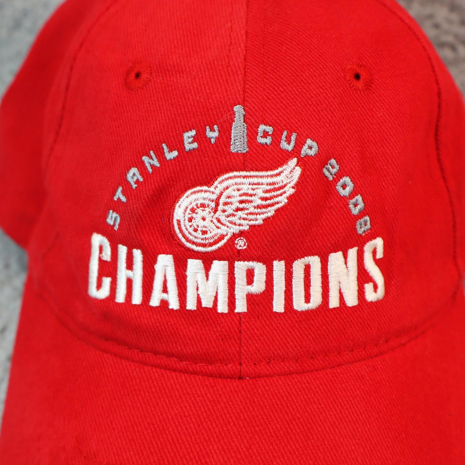 Other Detroit Red Wings Cap 2008 Stanley Champions Dad Hat Size ONE SIZE - 2 Thumbnail