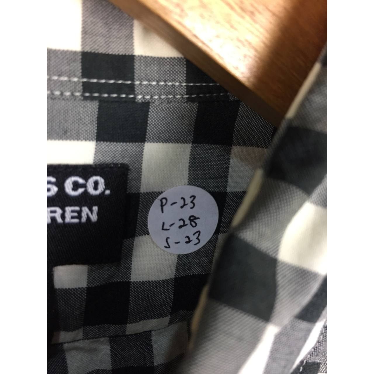 Polo Ralph Lauren × Ralph Lauren × Vintage Vtg Ralph Lauren Polo Jeans Co. Gingham Button Up Shirt Size US S / EU 44-46 / 1 - 17 Thumbnail