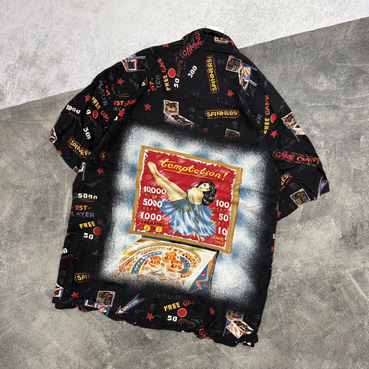 Kennington Ltd. Vintage KENNINGTON Ltd. Rayon hawaiian S/S pinball Size US XXL / EU 58 / 5 - 3 Thumbnail