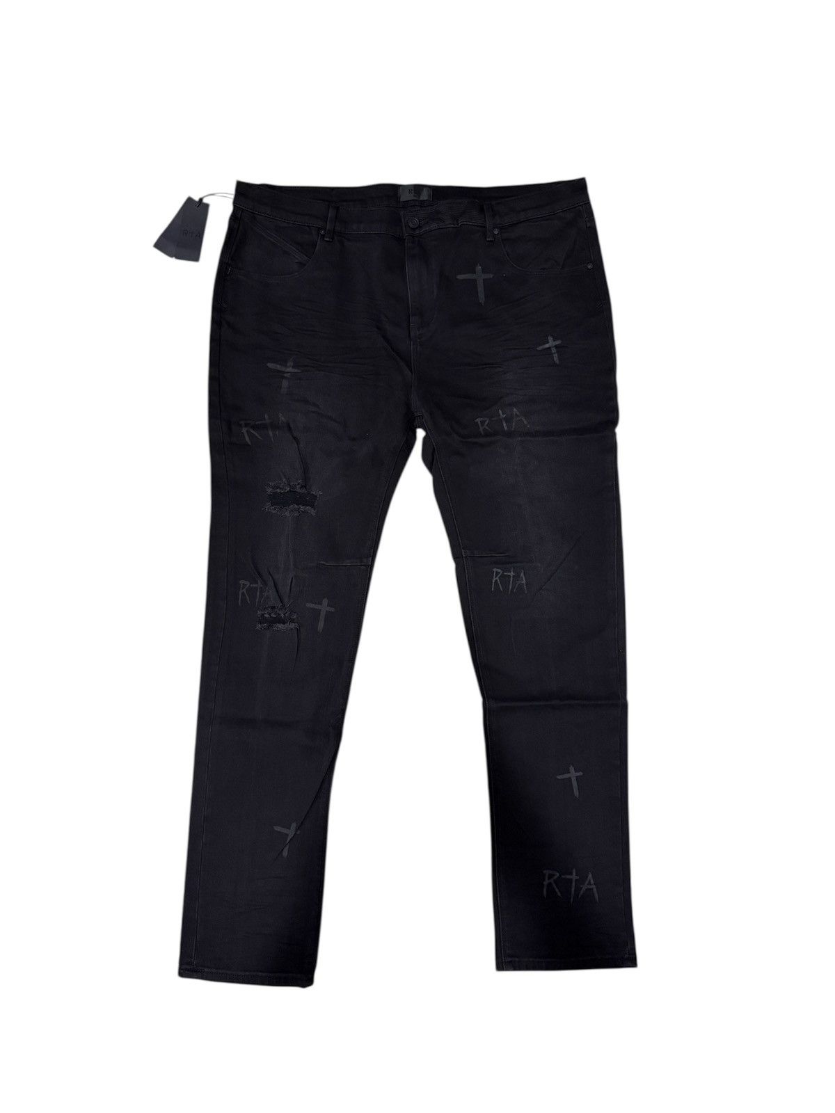 Rta RtA All over print Denim jeans Size US 40 / EU 56 - 1 Thumbnail