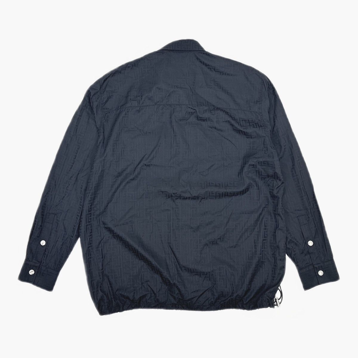Balmain Balmain FW22 Monogram Nylon Shirt Size US L / EU 52-54 / 3 - 2 Thumbnail