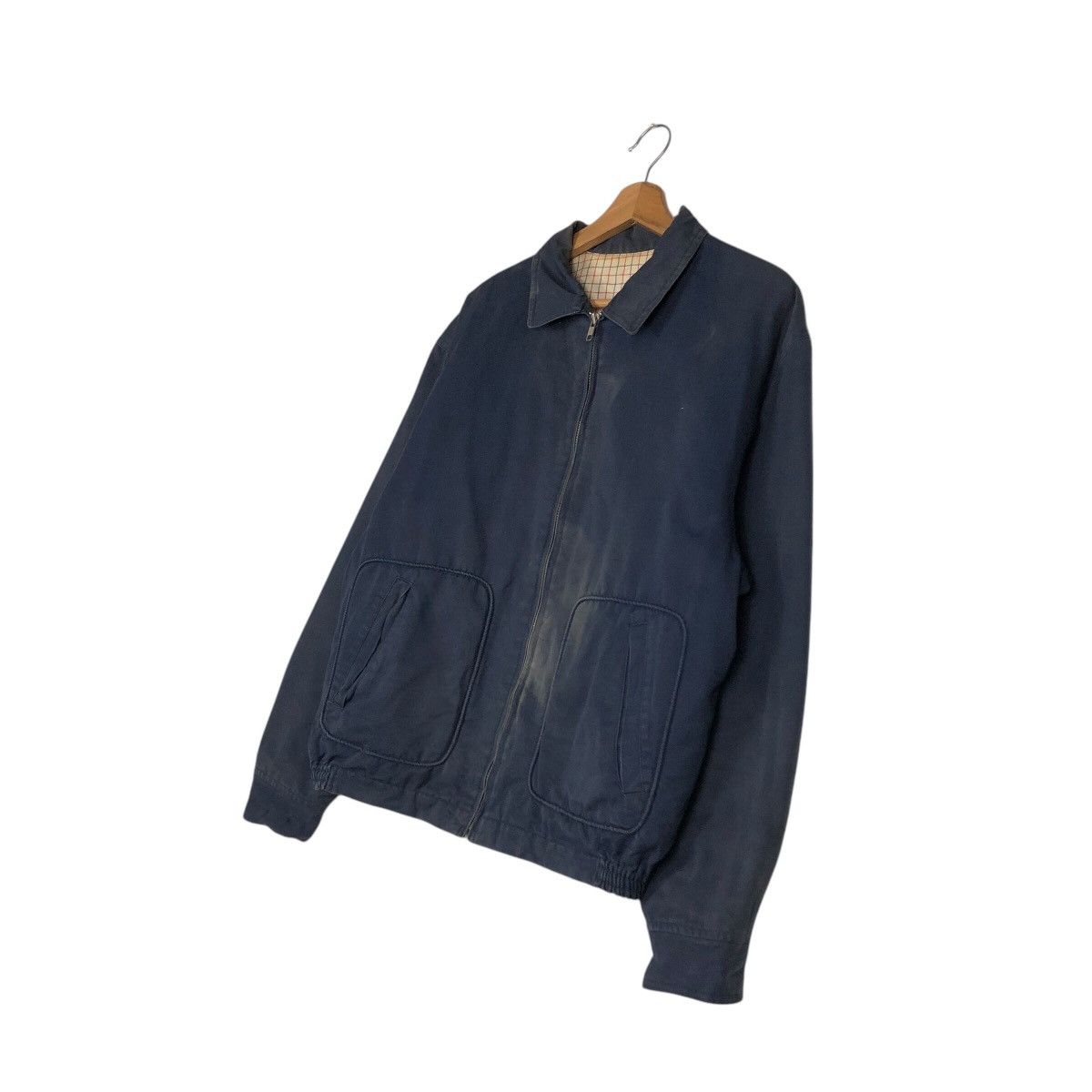 Japanese Brand 📌Vintage Bomber Jacket Van Jac Big Logo Spell Out Size US L / EU 52-54 / 3 - 4 Thumbnail