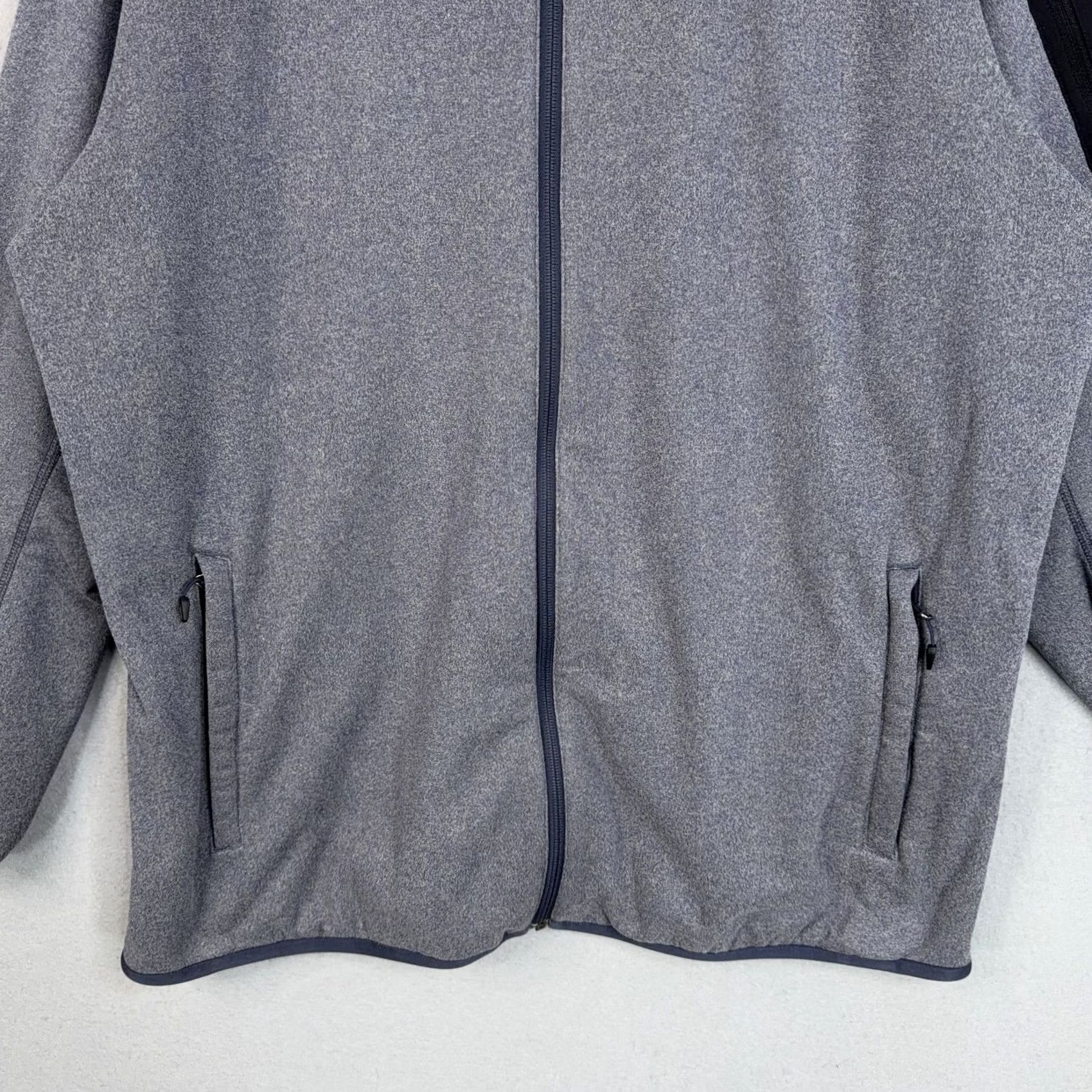 Adidas Adidas Outdoor Jacket Mens XL Gray Full Zip Lined Fleece Hiking Activewear Casual Size US XL / EU 56 / 4 - 3 Thumbnail