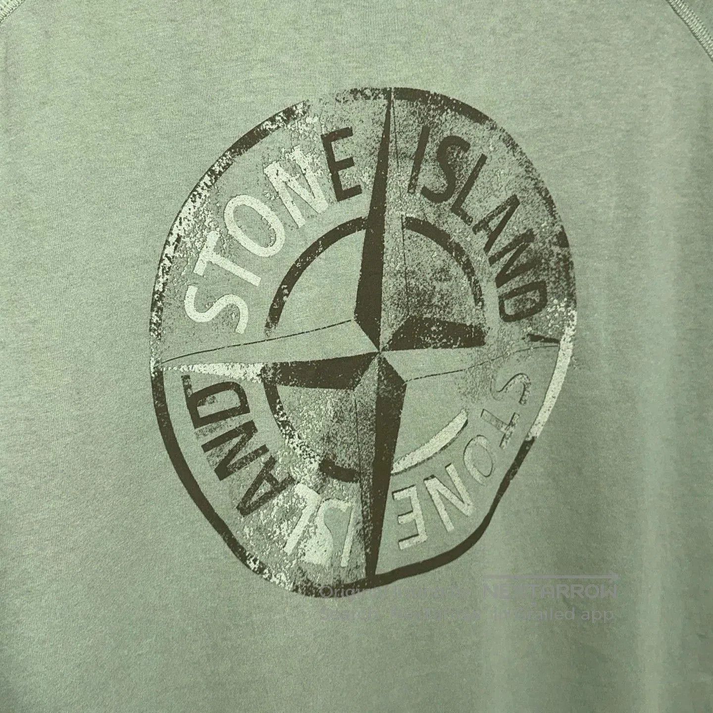 Stone Island stone island reflective logo short sleeve t-shirt. Size US XL / EU 56 / 4 - 4 Thumbnail