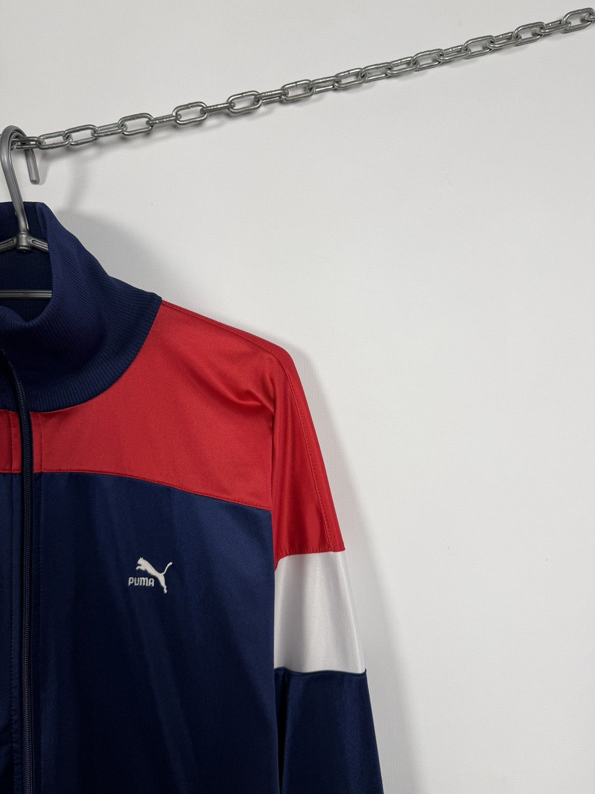 Puma Vintage Puma Full Zip Track Jacket Retro Streetwear Size 8 Size US XL / EU 56 / 4 - 2 Thumbnail