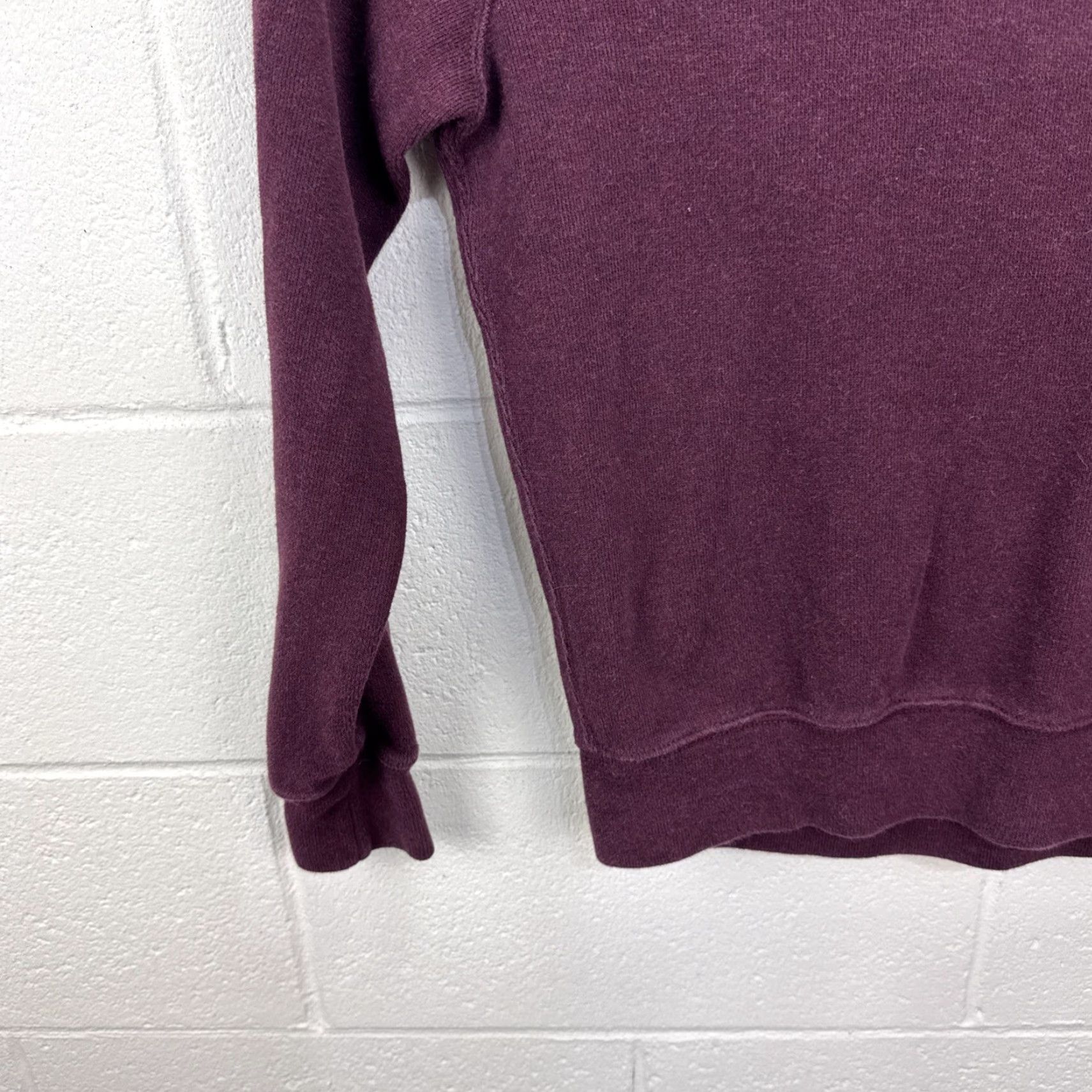 Polo Ralph Lauren Polo Ralph Lauren Sweater Mens Small Maroon Asymmetric Shawl Collar Long Sleeve Size US S / EU 44-46 / 1 - 5 Thumbnail